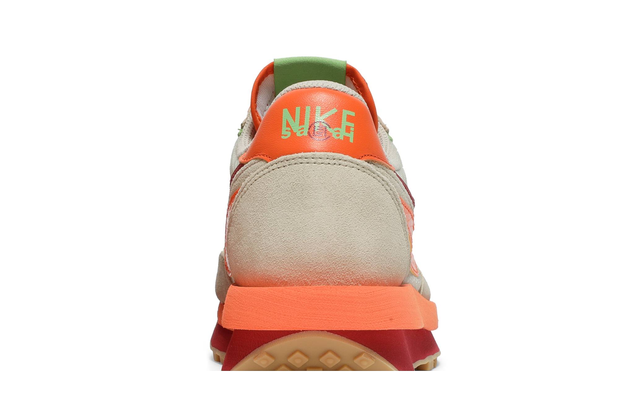 sacai x CLOT x Nike LDWaffle ‚Net Orange Blaze‘ DH1347-100 Domahi store