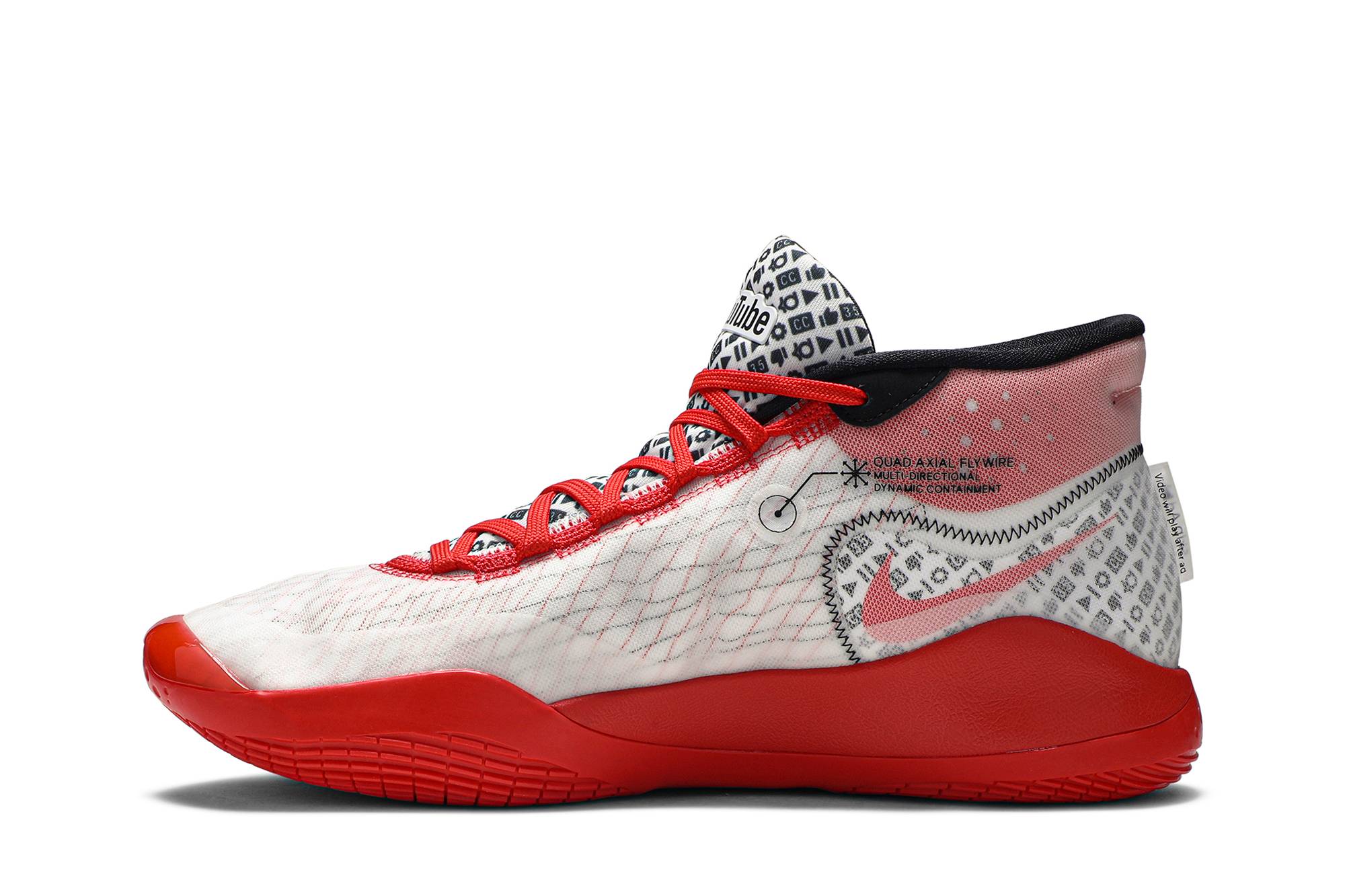 YouTube x Nike KD 12 ‚YouTube‘ CQ7731-900 Domahi store