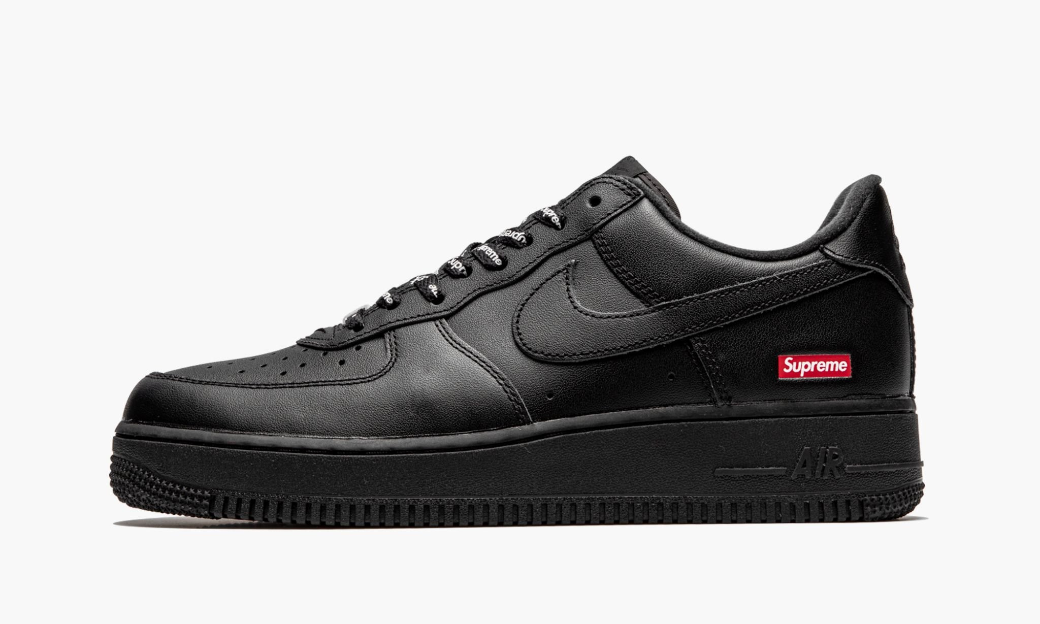 Air Force 1 Low “Supreme – Mini Box Logo Black” Mattress Sneaker Store