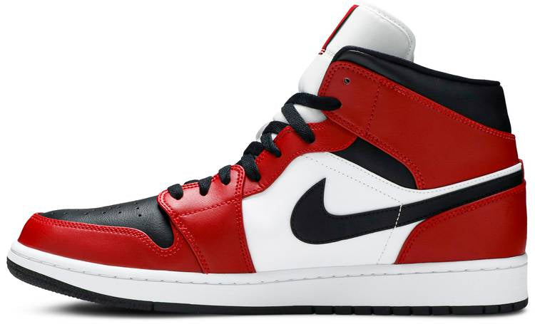 Air Jordan 1 Mid Chicago Black Toe’ 554724-069 Mattress Sneaker Store