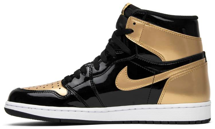 Air Jordan 1 Retro High OG NRG Gold Toe’ 861428-007 Mattress Sneaker Store