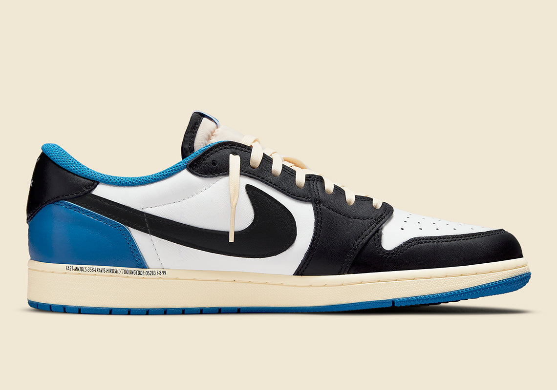 Fragment Design x Travis Scott x Air Jordan 1 Retro Low DM7866-140 Mattress Sneaker Store