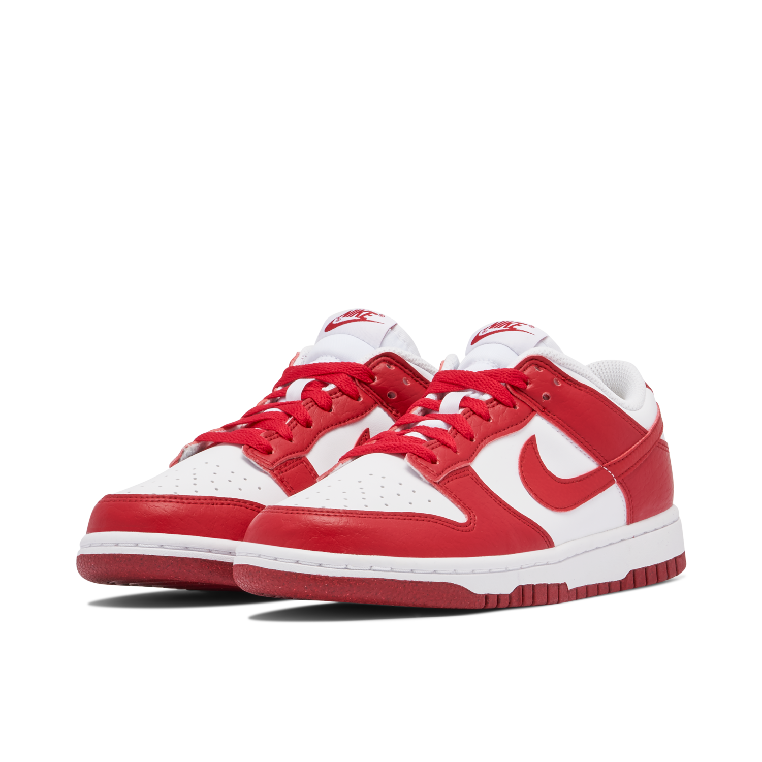 Nike Dunk Low Next Nature White Gym Red Womens DN1431-101 Mattress Sneaker Store