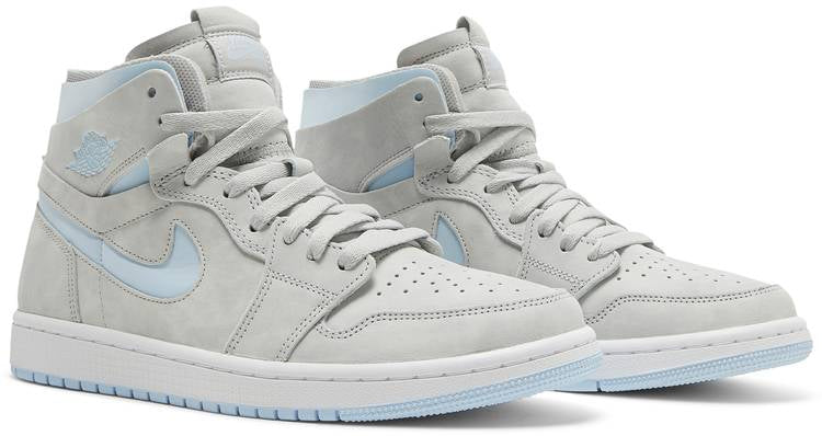 Wmns Air Jordan 1 High Zoom Comfort ‘Cool Grey Light Blue’ CT0979-004 Mattress Sneaker Store