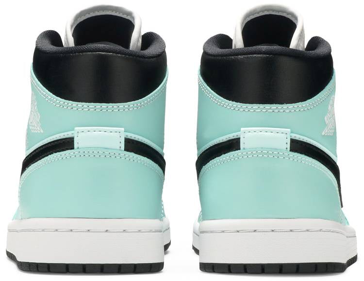 Wmns Air Jordan 1 Mid ‘Aqua Black’ BQ6472-300 Mattress Sneaker Store