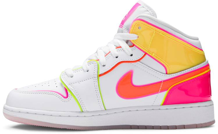 Wmns Air Jordan 1 Mid SE ‘Edge Glow’ CV4611-100 Mattress Sneaker Store
