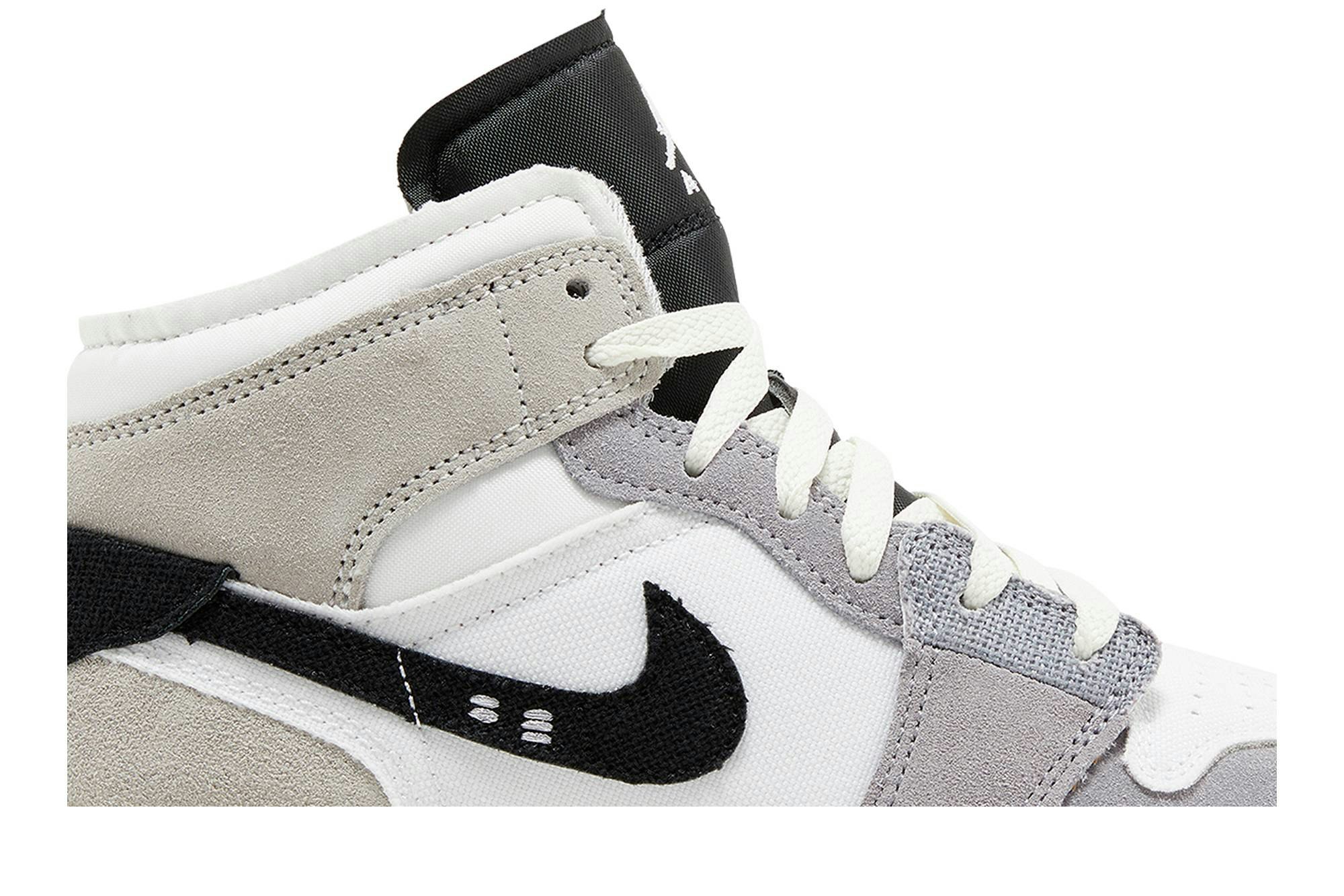 Air Jordan 1 Mid SE Craft ‘Inside Out – Cement Grey’ FD9091-002