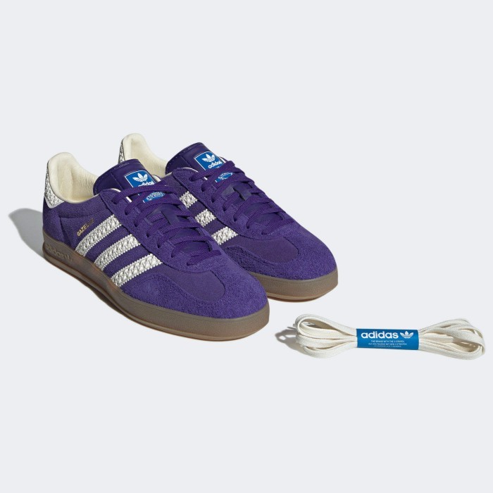 adidas Originals Gazelle Indoor ‘Purple White’ IF1806 Domahi store
