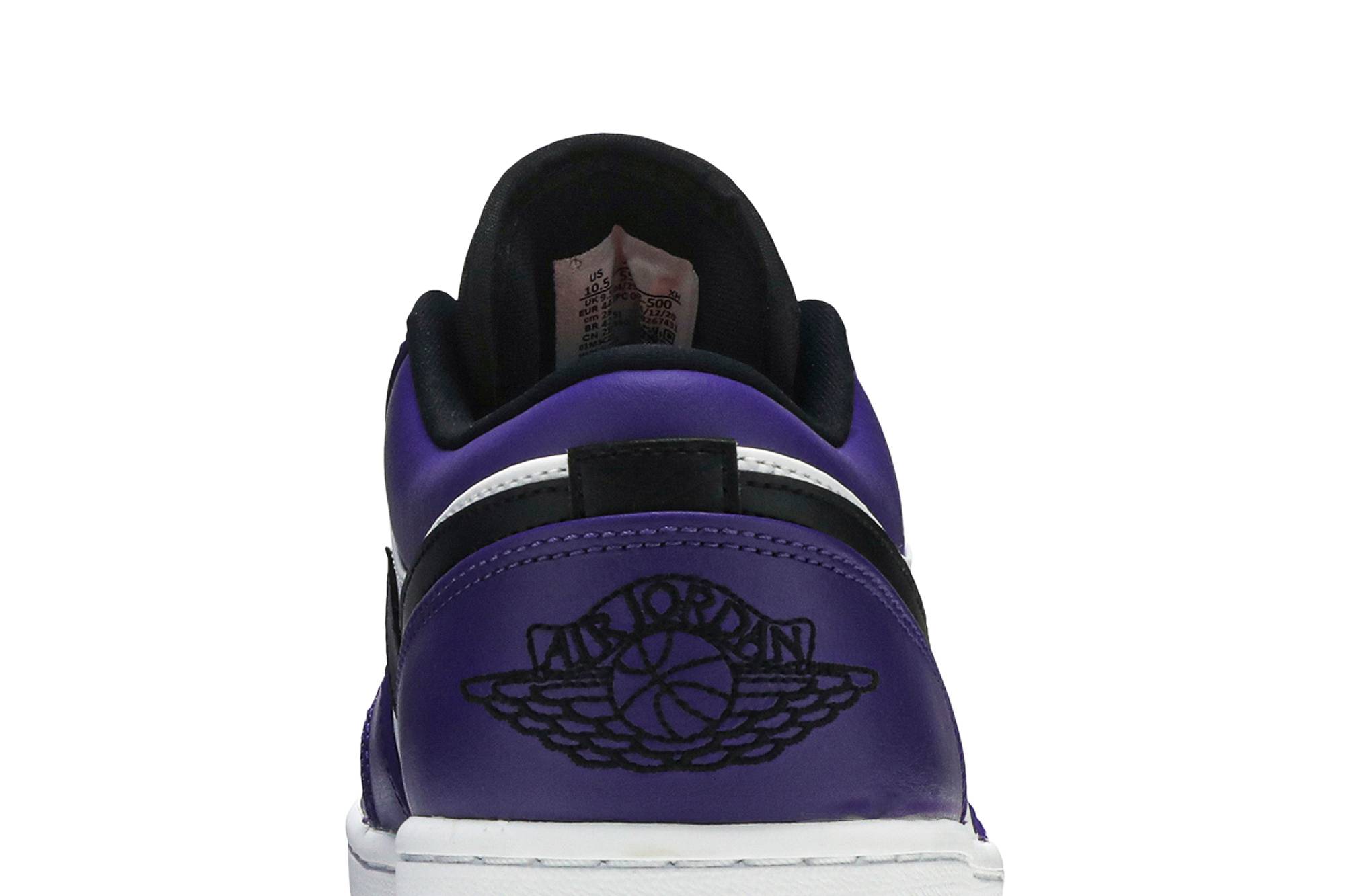 Air Jordan 1 Low ‘Court Purple White’ 553558-500 Domahi store