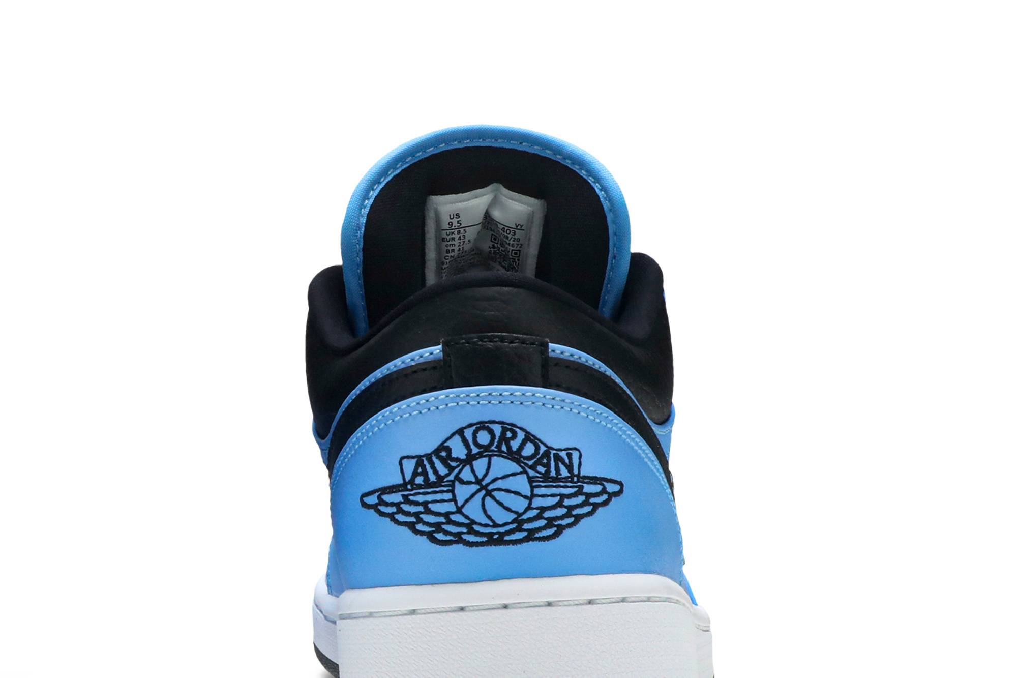 Air Jordan 1 Low ‘University Blue Black’ 553558-403 Domahi store