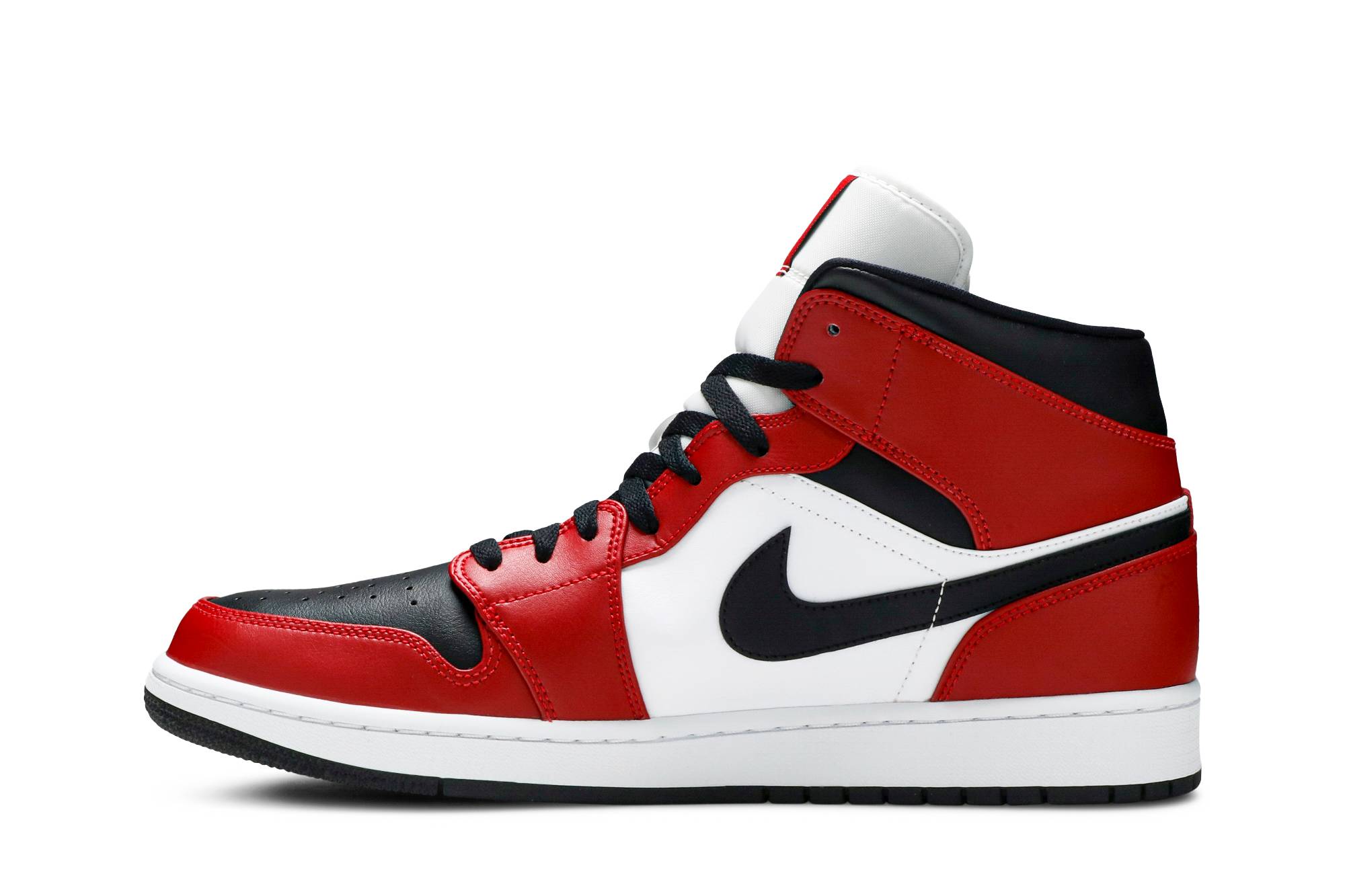 Air Jordan 1 Mid ‘Chicago Black Toe’ 554724-069 Domahi store
