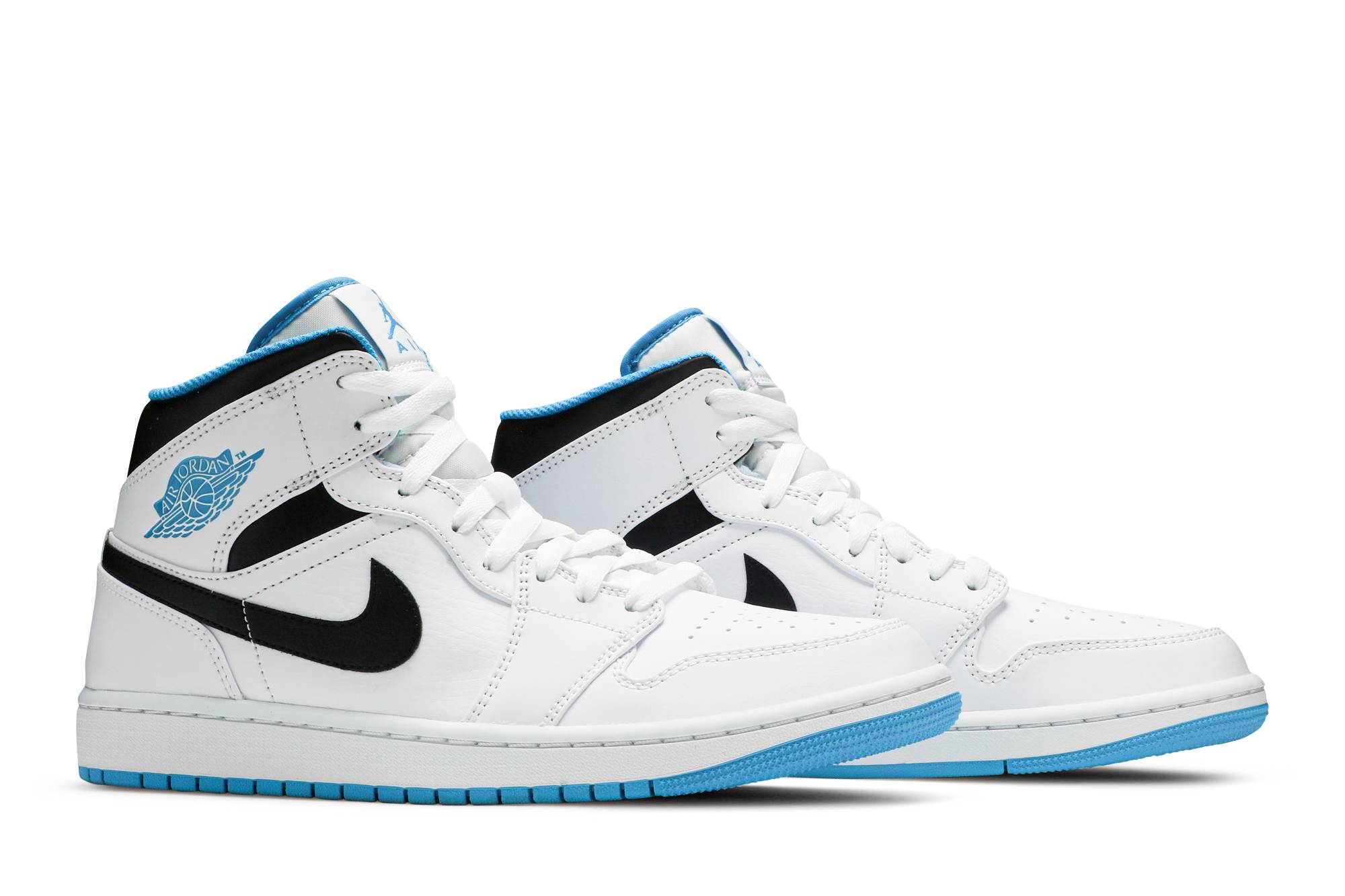 Air Jordan 1 Mid ‘Laser Blue’ 554724-141 Domahi store