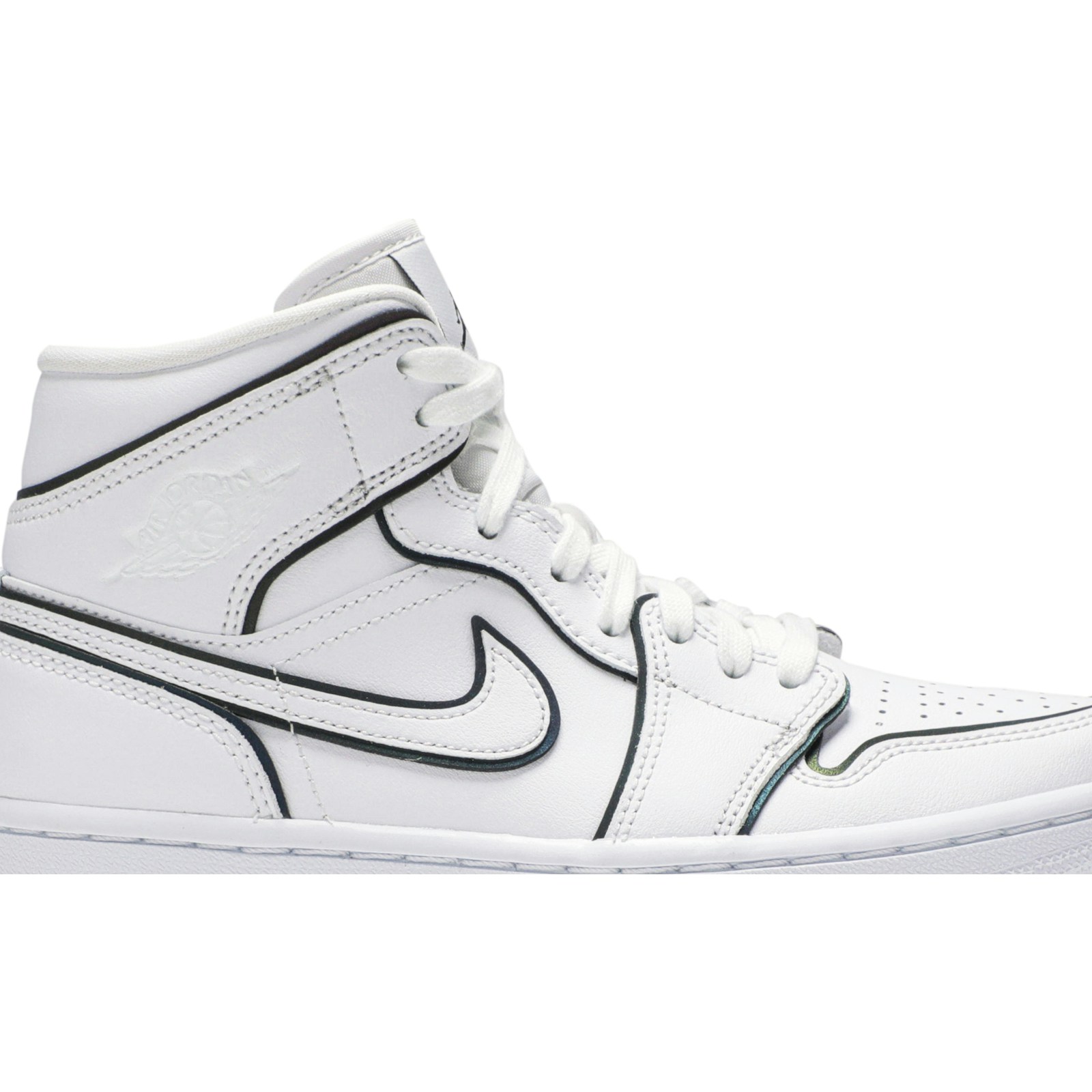 Air Jordan 1 Mid SE ‘Iridescent Trim’ CK6587-100 Domahi store