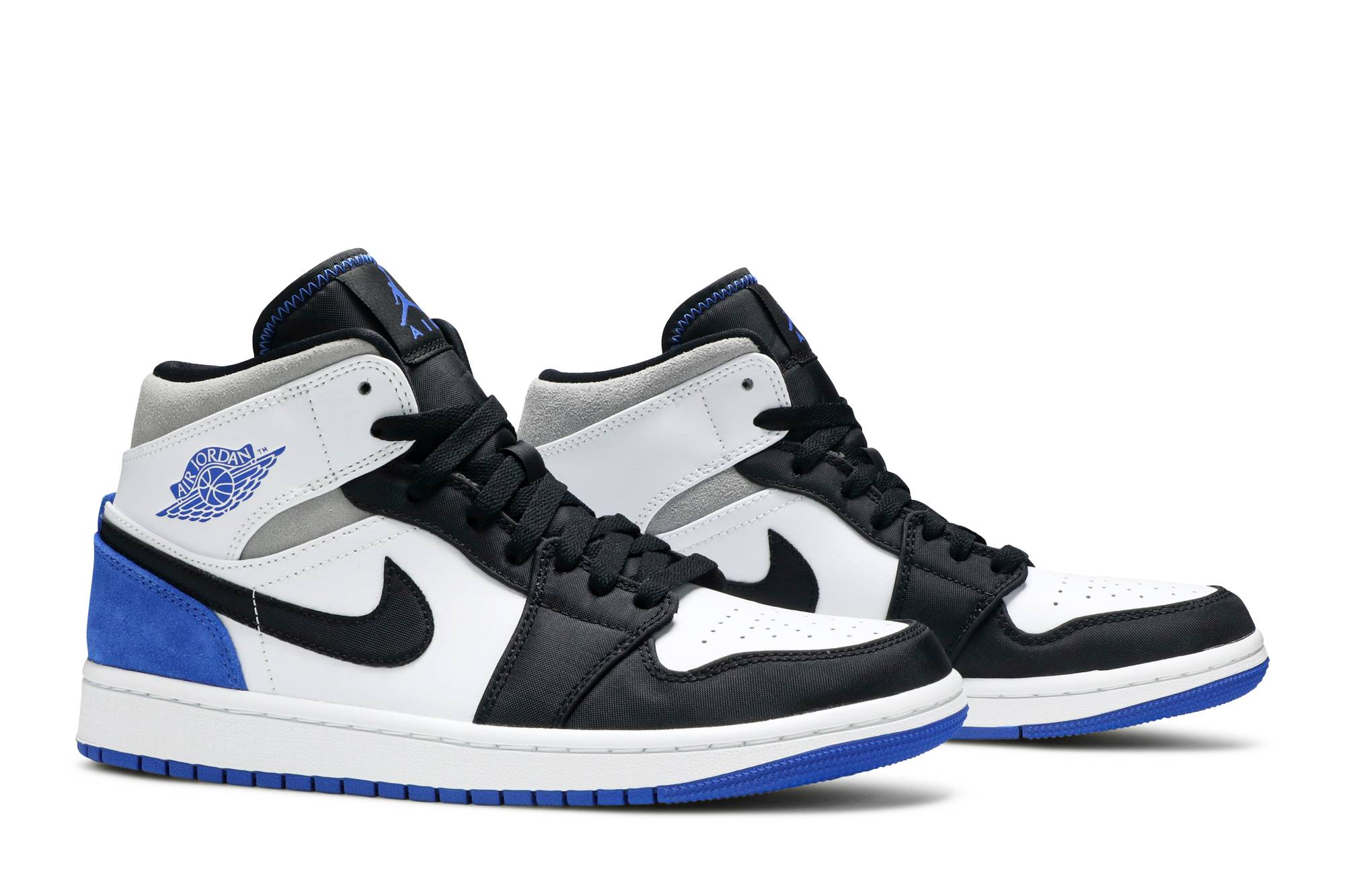 Air Jordan 1 Mid SE ‘Royal Black Toe’ 852542-102 Domahi store