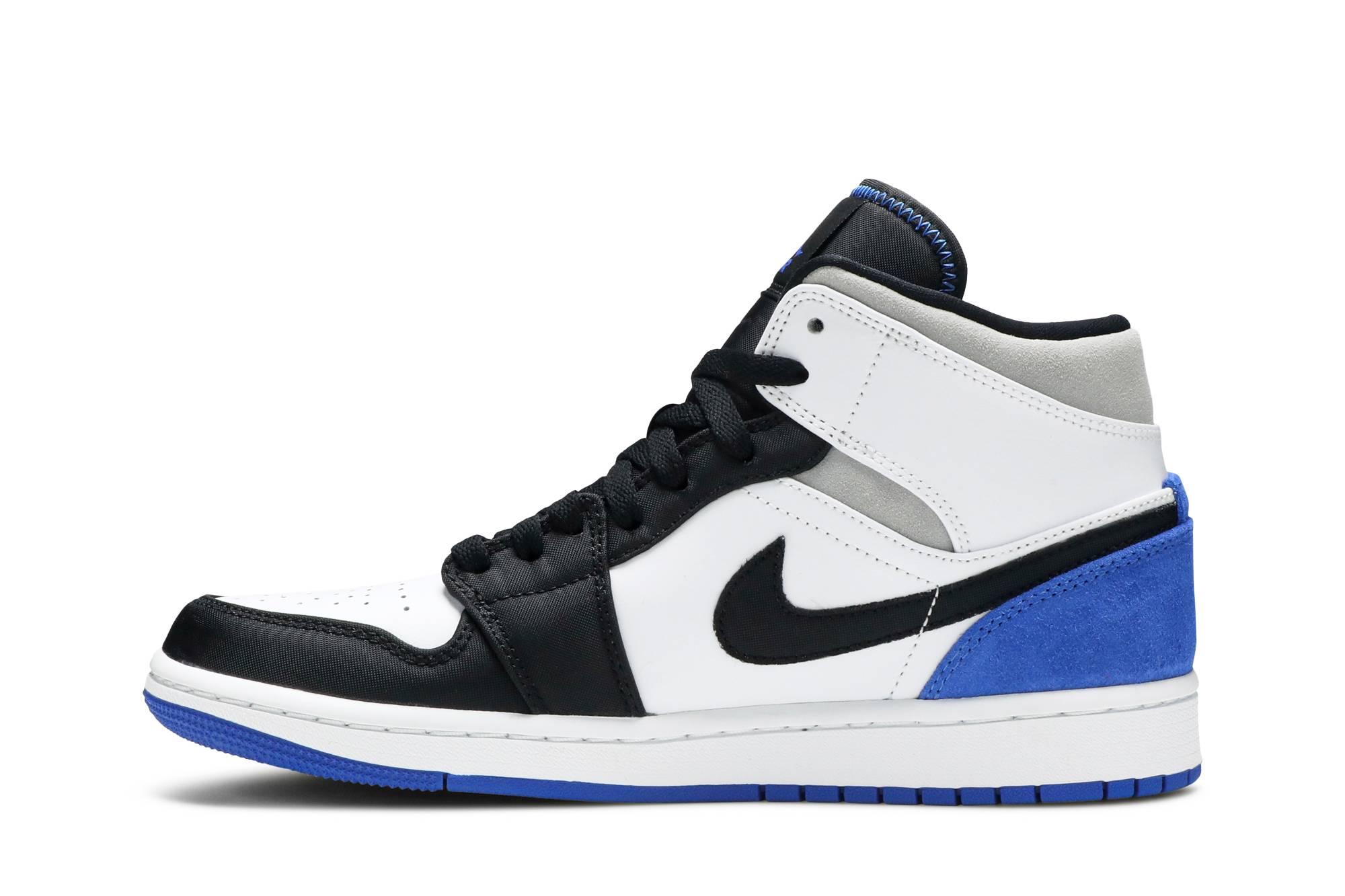 Air Jordan 1 Mid SE ‘Royal Black Toe’ 852542-102 Domahi store