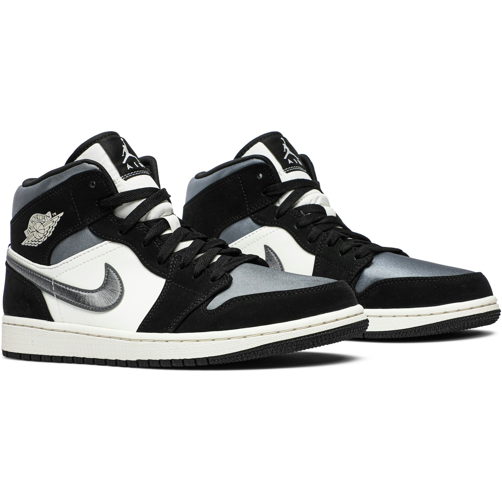 Air Jordan 1 Mid SE ‘Satin Smoke Grey’ 852542-011 Domahi store