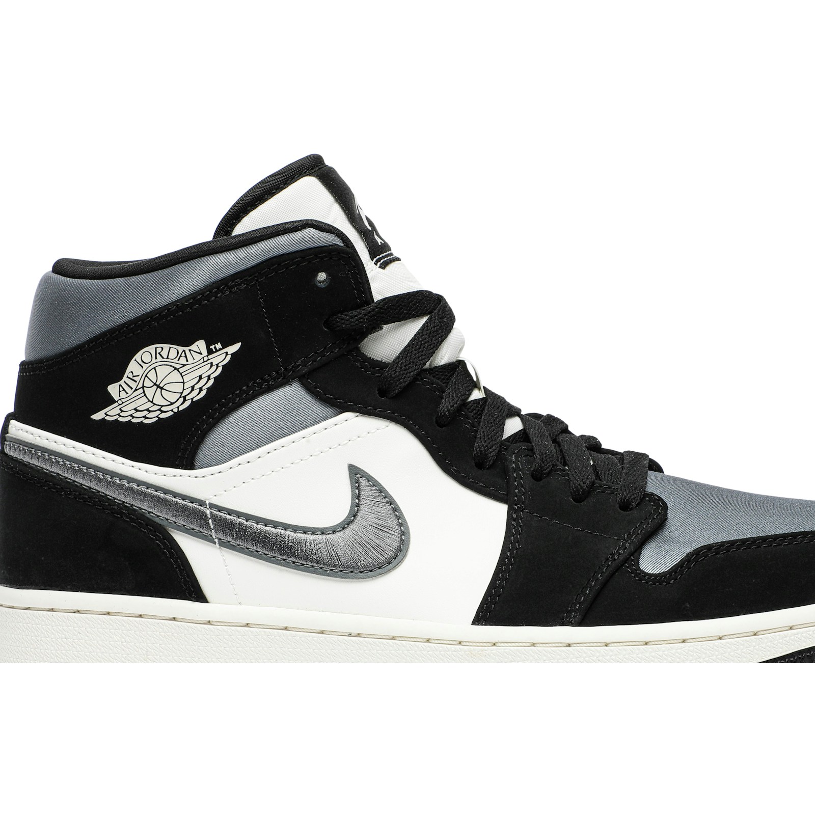 Air Jordan 1 Mid SE ‘Satin Smoke Grey’ 852542-011 Domahi store