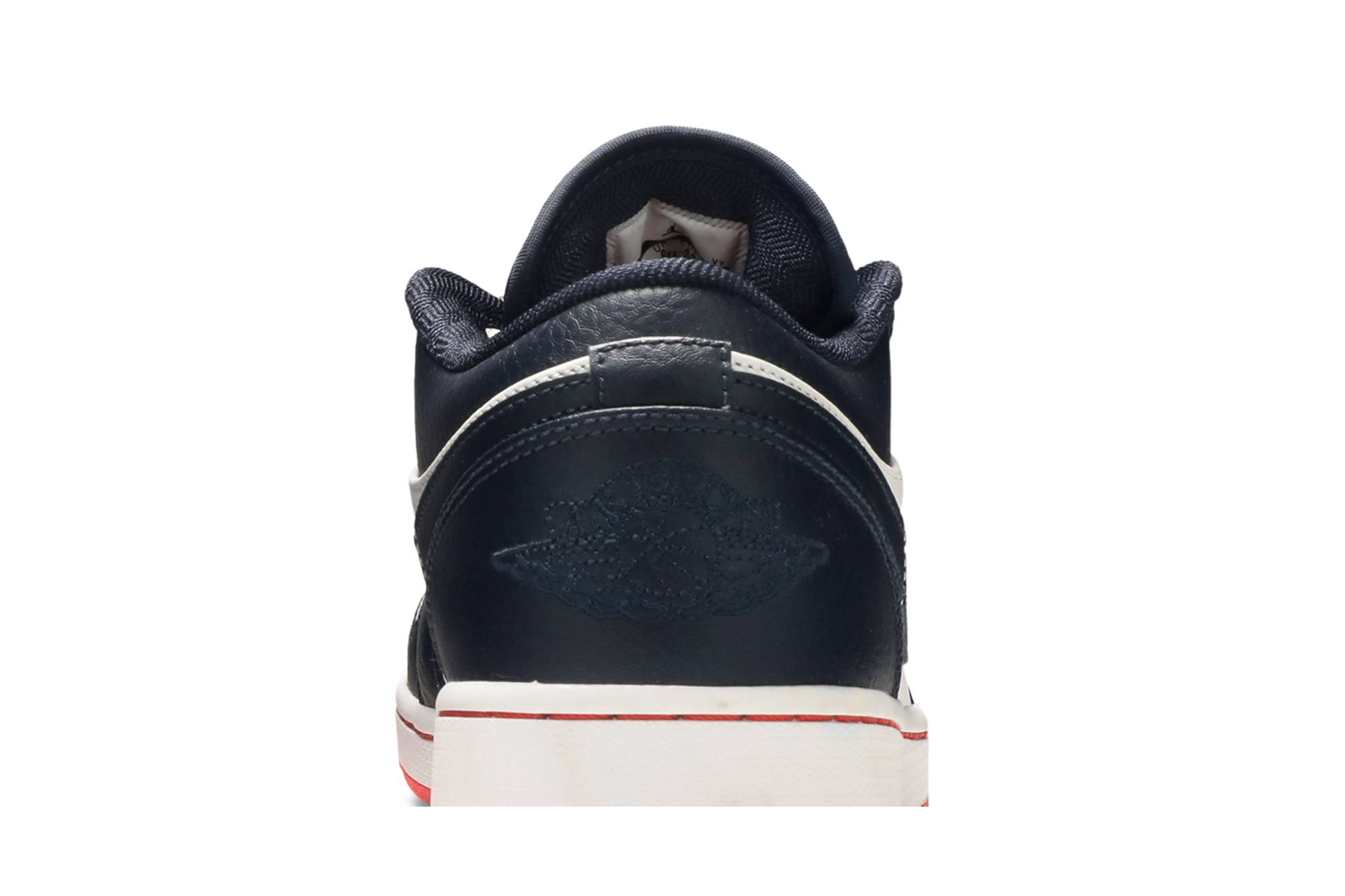 Air Jordan 1 Retro Low ‘Obsidian Ember’ 553558-481 Domahi store
