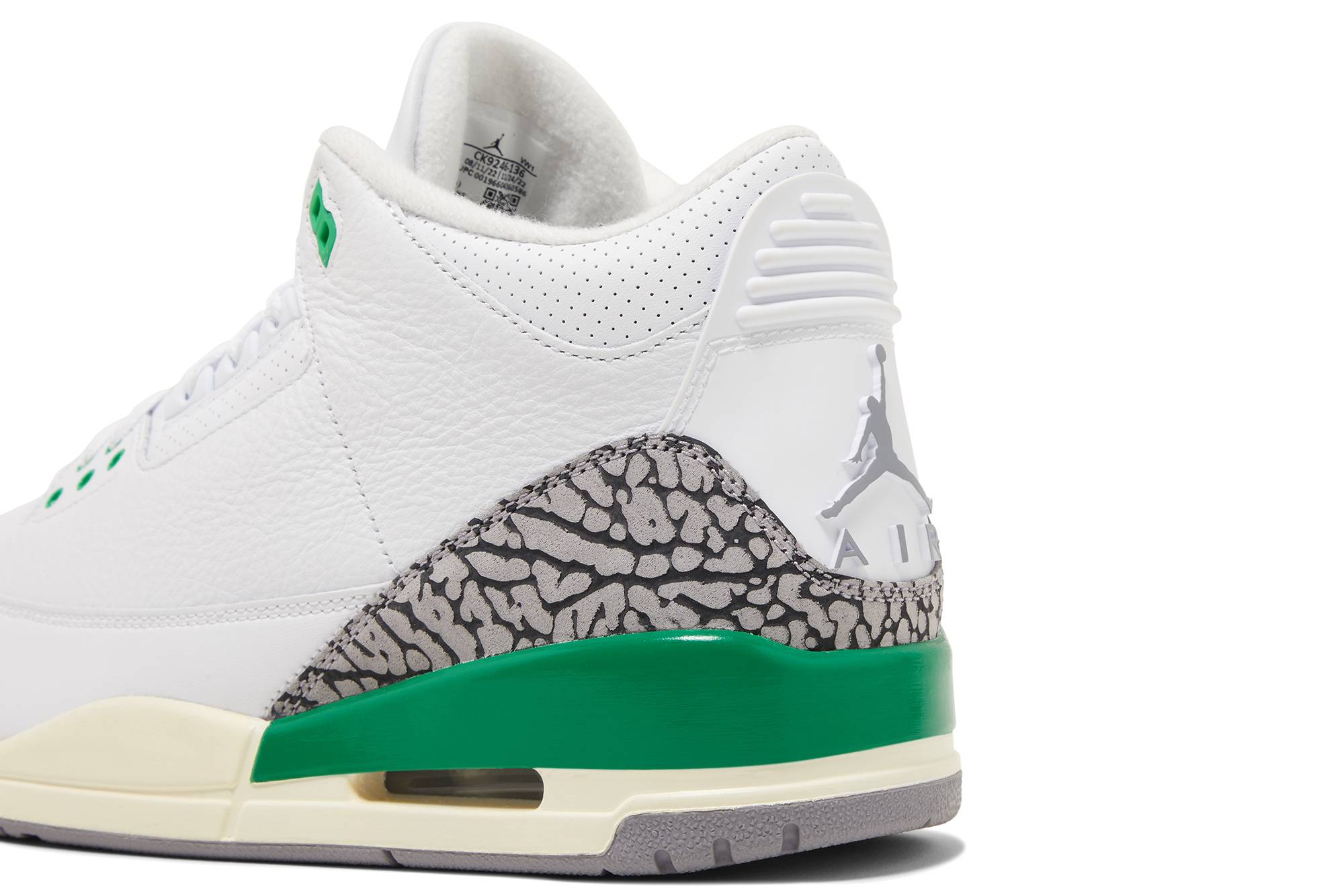 Air Jordan 3 Retro ‘Lucky Green’ CK9246-136 Domahi store