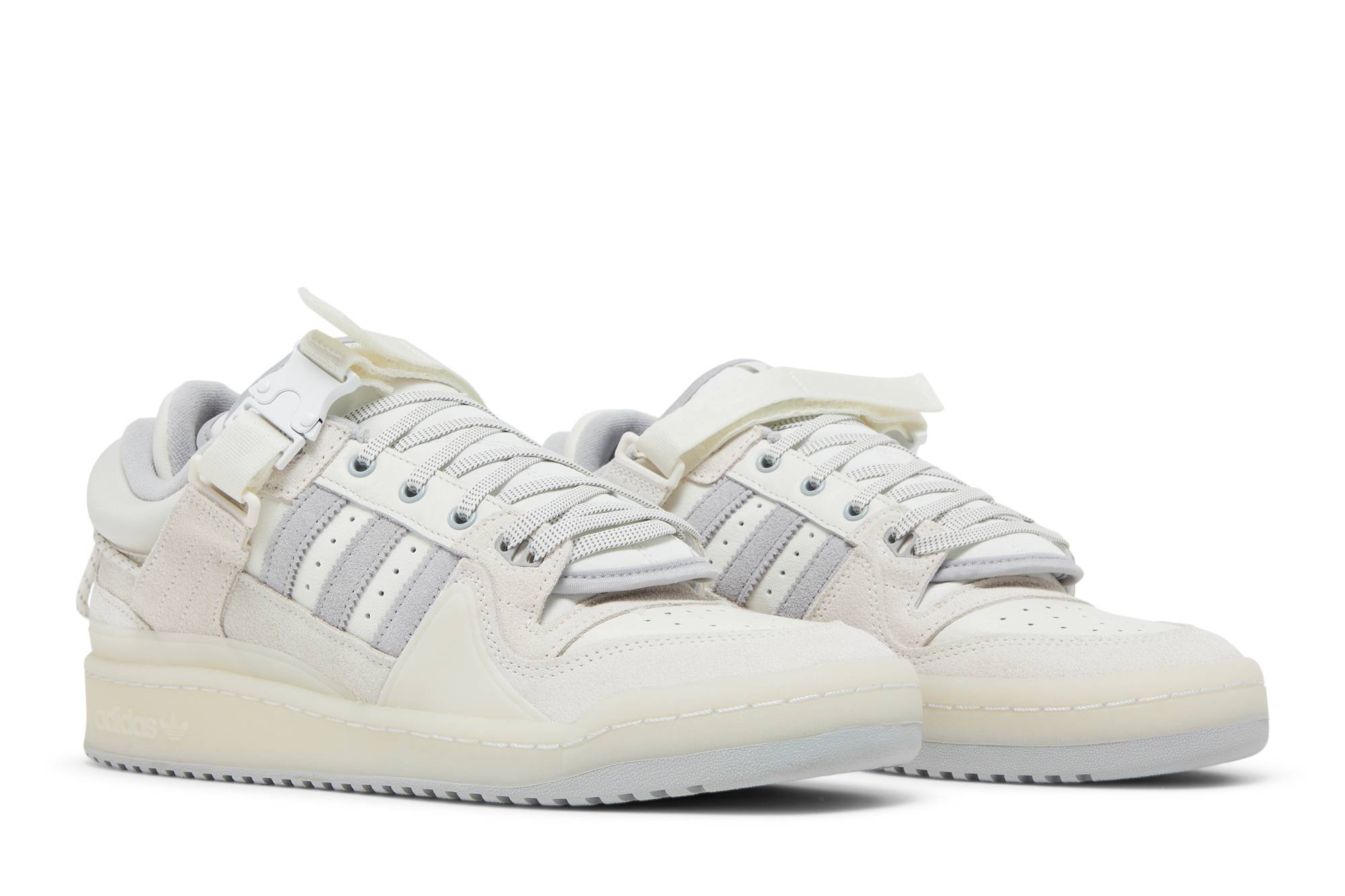Bad Bunny x adidas Forum Buckle Low ‘White’ HQ2153 Domahi store