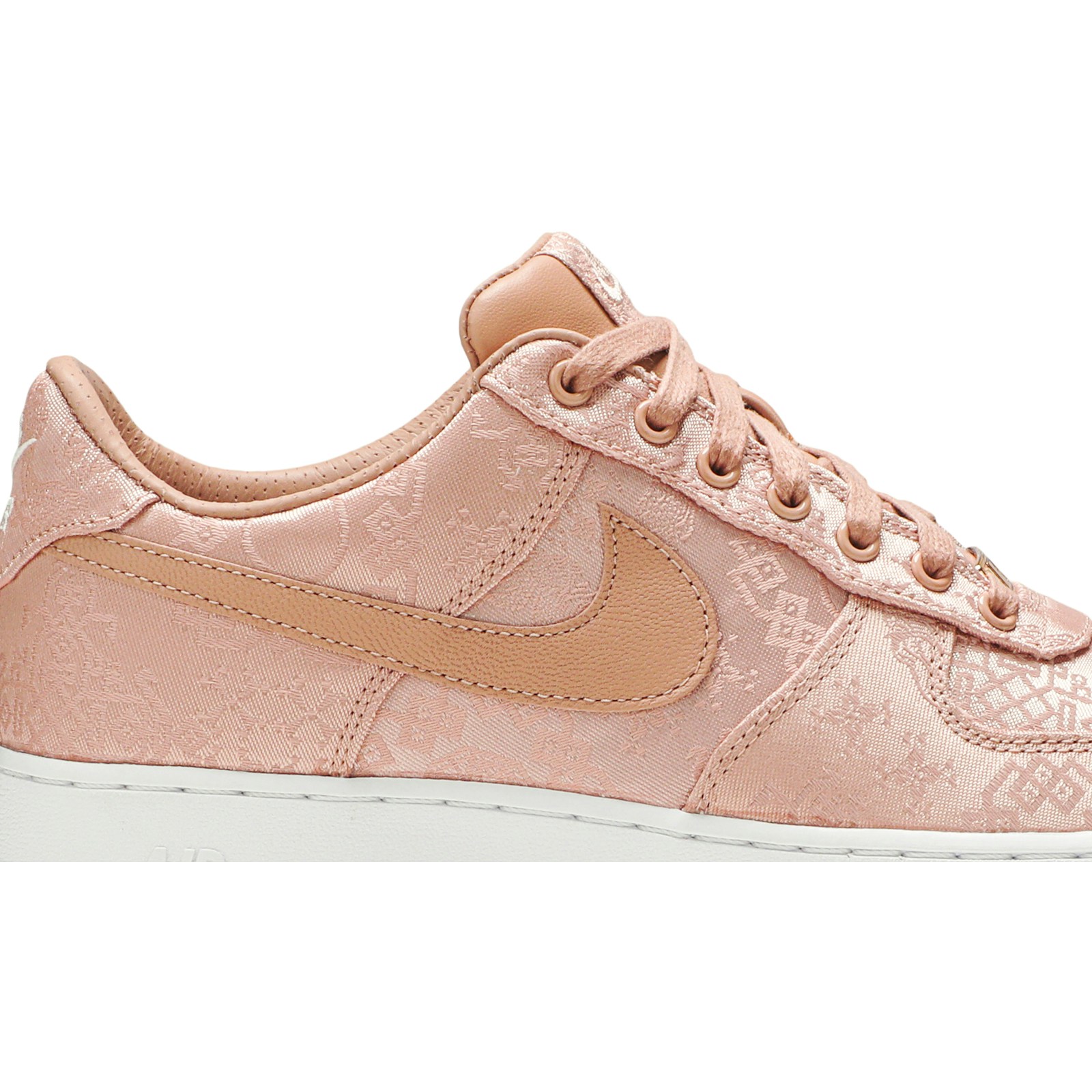 CLOT x Nike Air Force 1 Low Premium ‘Rose Gold Silk’ CJ5290-600 Domahi store
