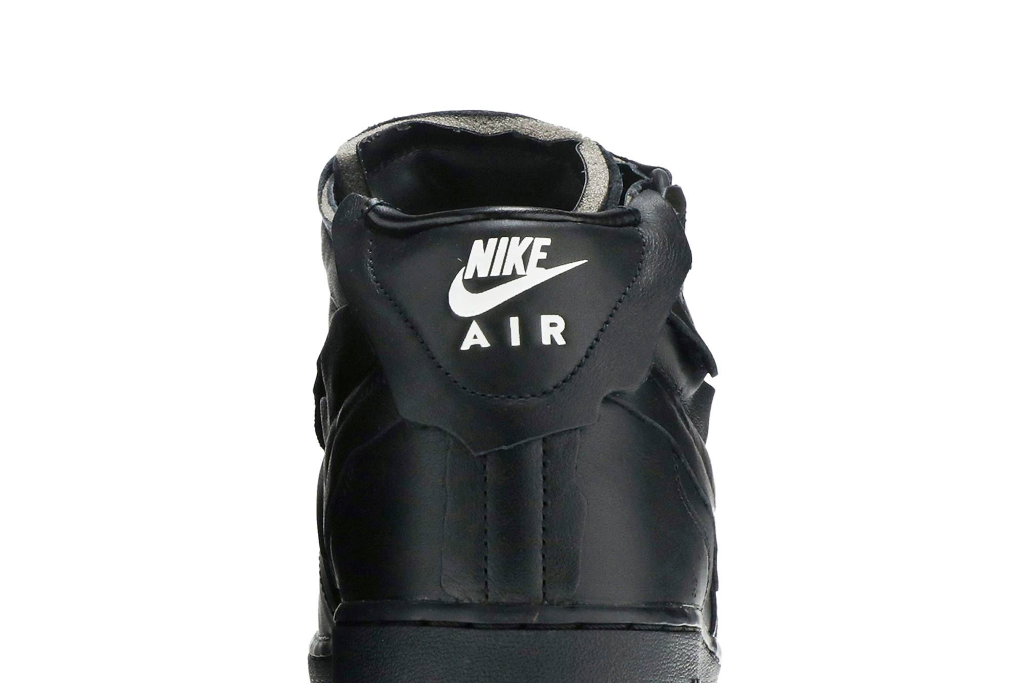 Comme des Garcons x Nike Air Force 1 Mid ‘Triple Black’ DC3601-001 Domahi store