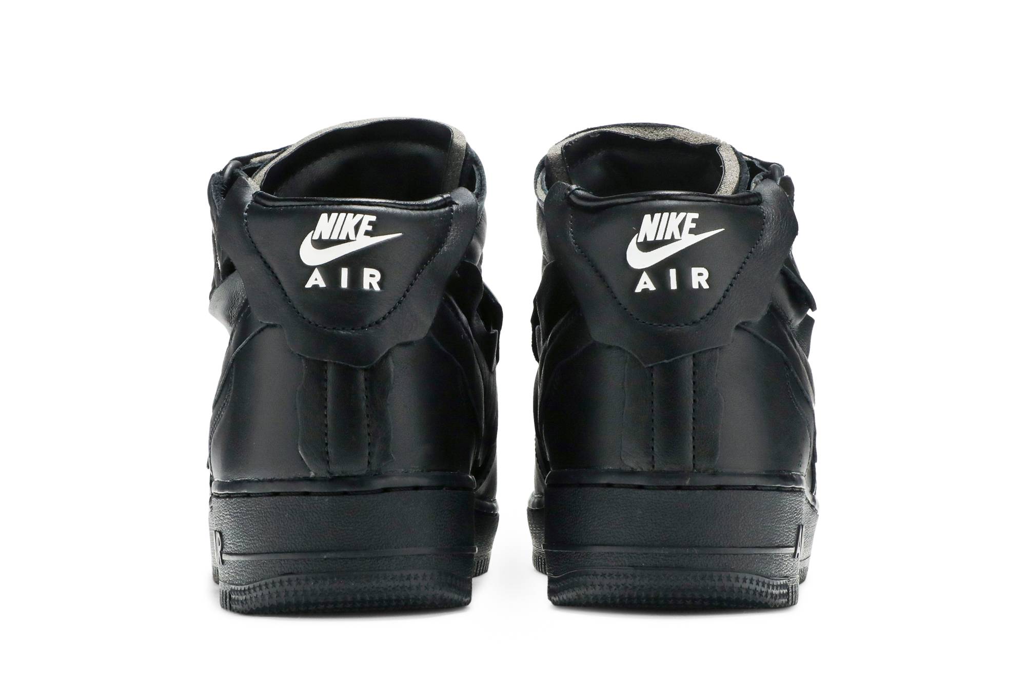Comme des Garcons x Nike Air Force 1 Mid ‘Triple Black’ DC3601-001 Domahi store