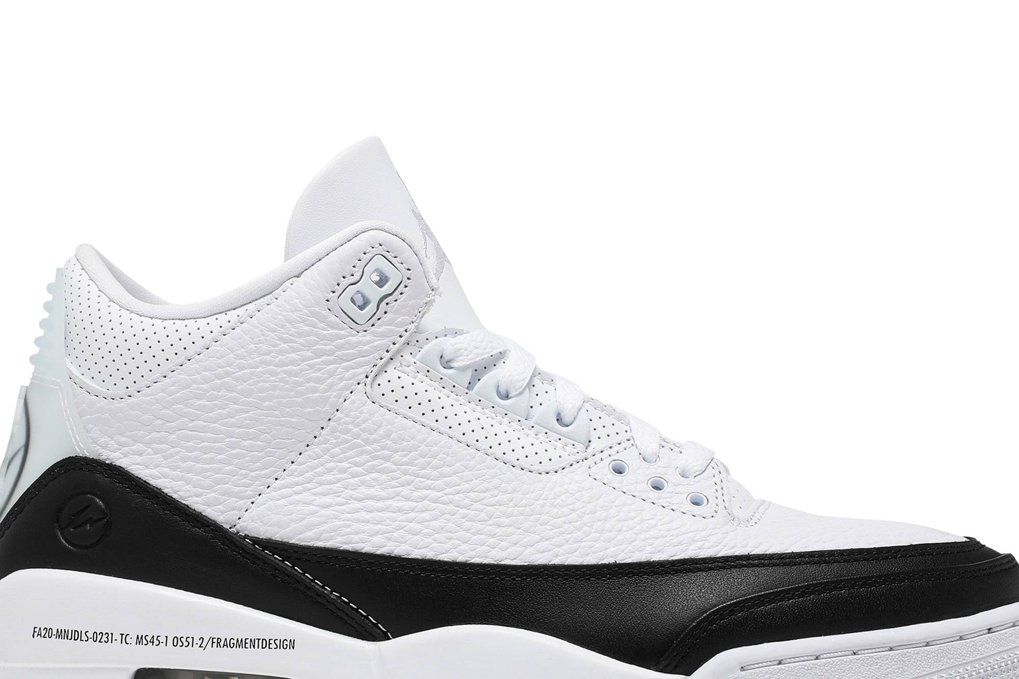 Fragment Design x Air Jordan 3 Retro SP ‘White’ DA3595-100 Domahi store