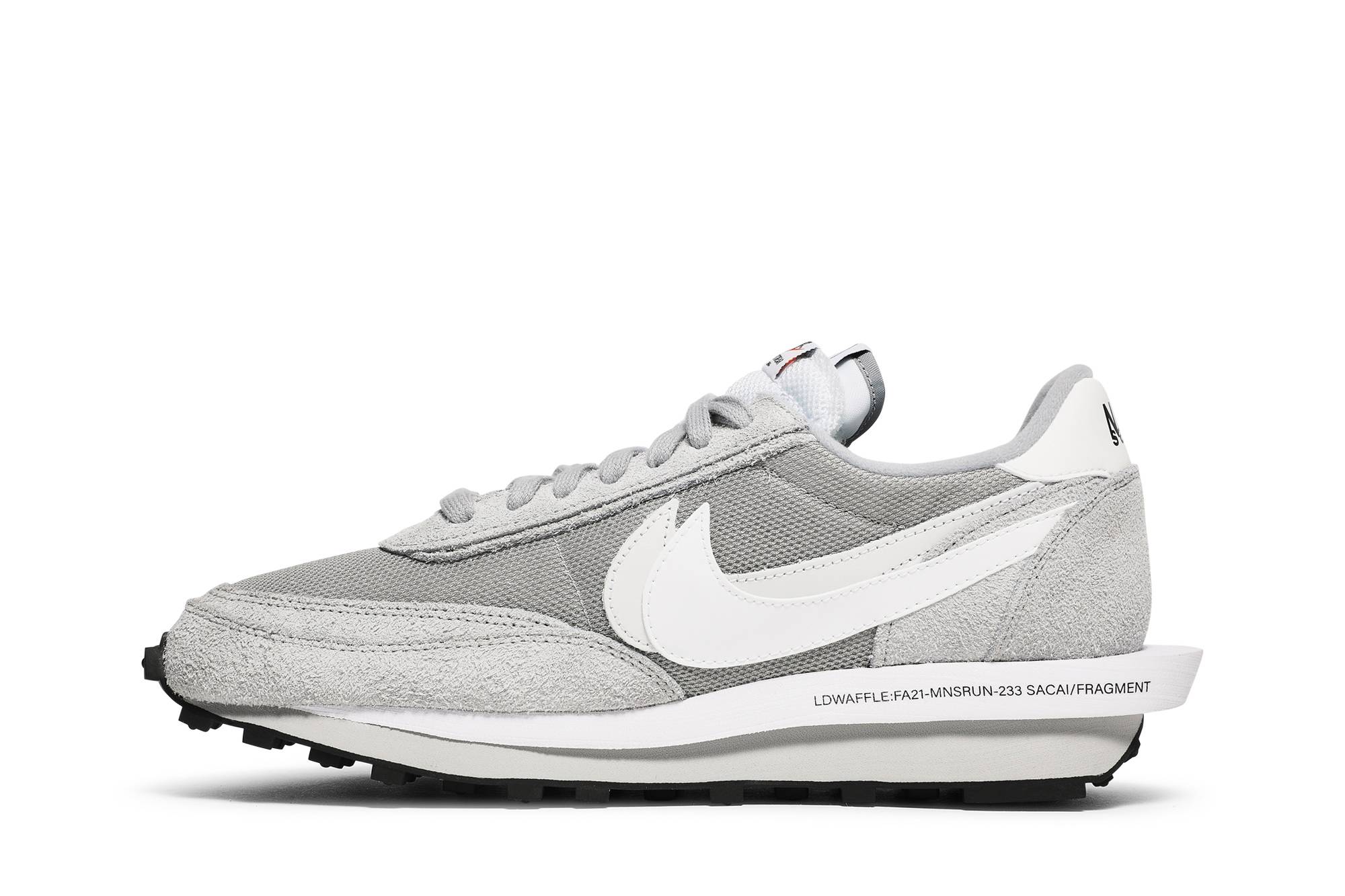 Fragment Design x sacai x Nike LDV Waffle ‘Light Smoke Grey’ DH2684-001 Domahi store