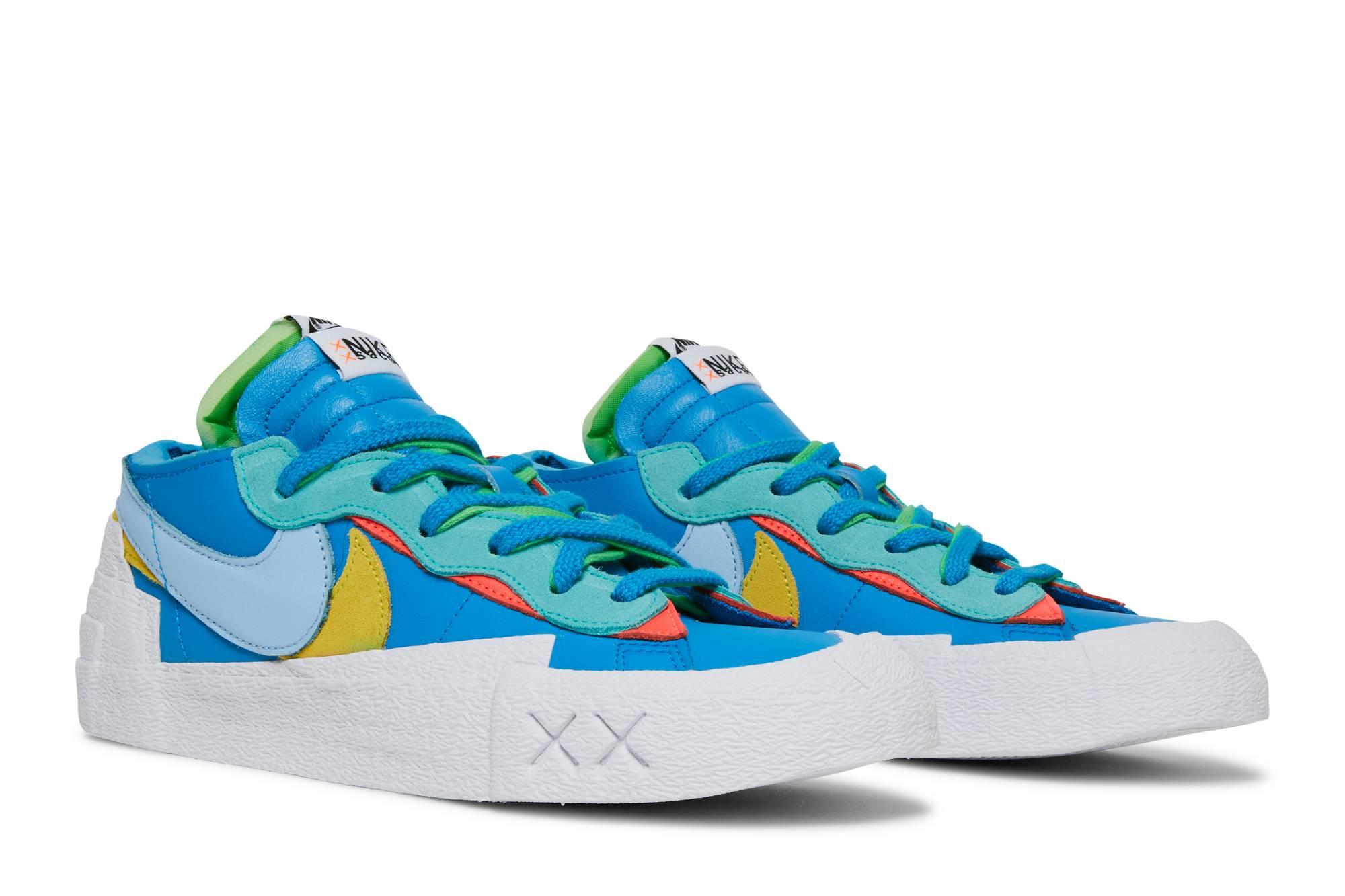 KAWS x sacai x Nike Blazer Low ‘Neptune Blue’ DM7901-400 Domahi store