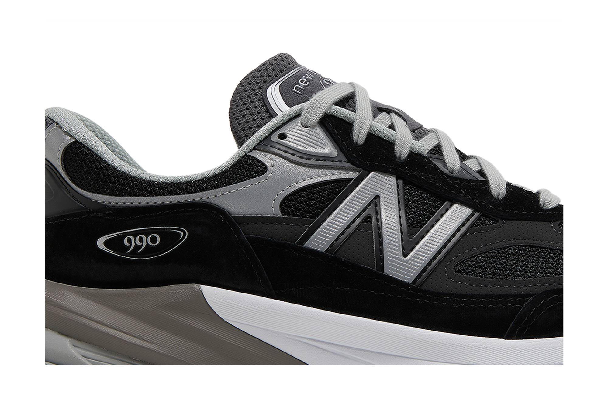 New Balance 990v6 MiUSA ‘Black Grey White’ M990BK6 Domahi Store