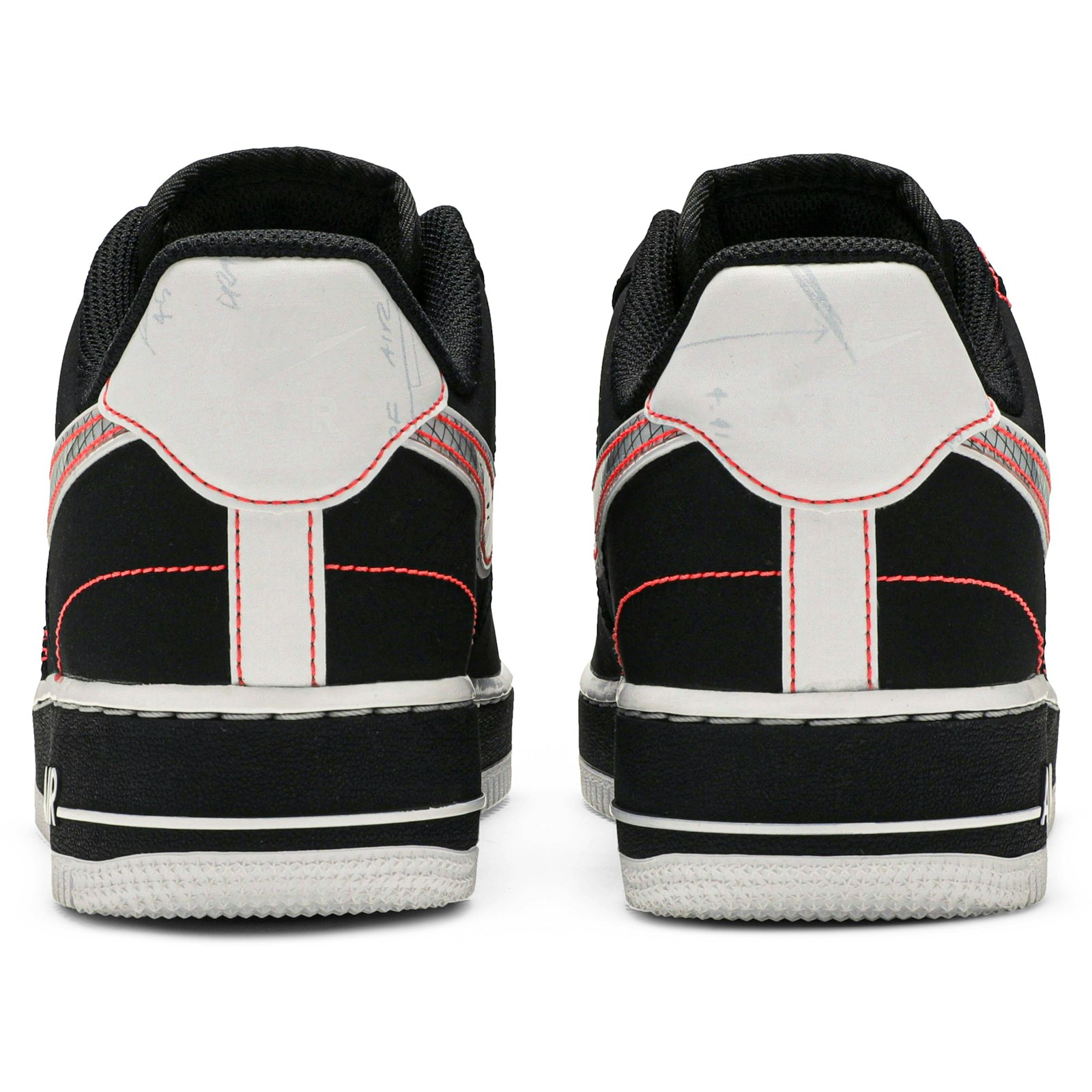 Nike Air Force 1 ’07 LV8 ‘Crimson Exposed Stitching’ CU6646-001 Domahi store