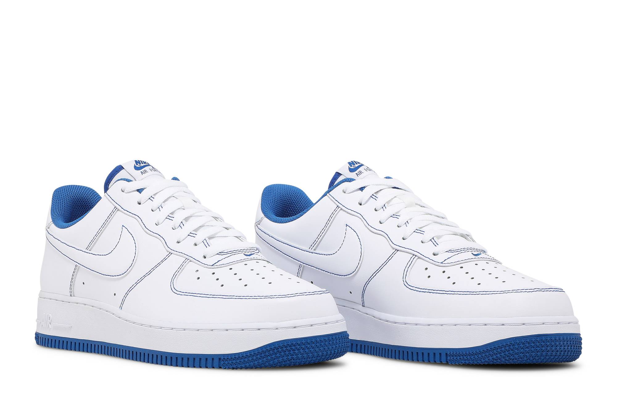 Nike Air Force 1 Low ’07 ‘White Game Royal’ CV1724-101 Domahi store