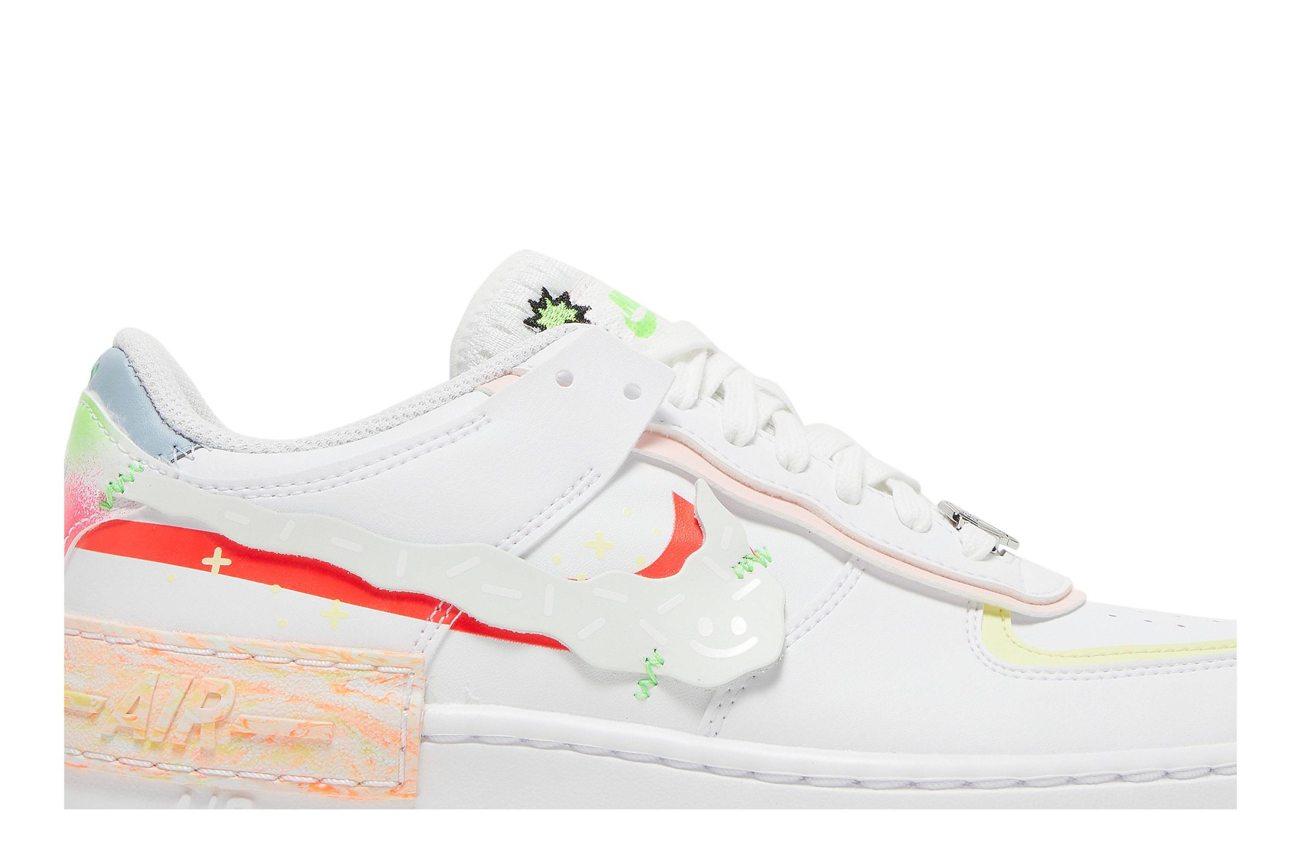 Nike Air Force 1 Low ‘Shadow White Pink Orange’ DV1364-111 Domahi store