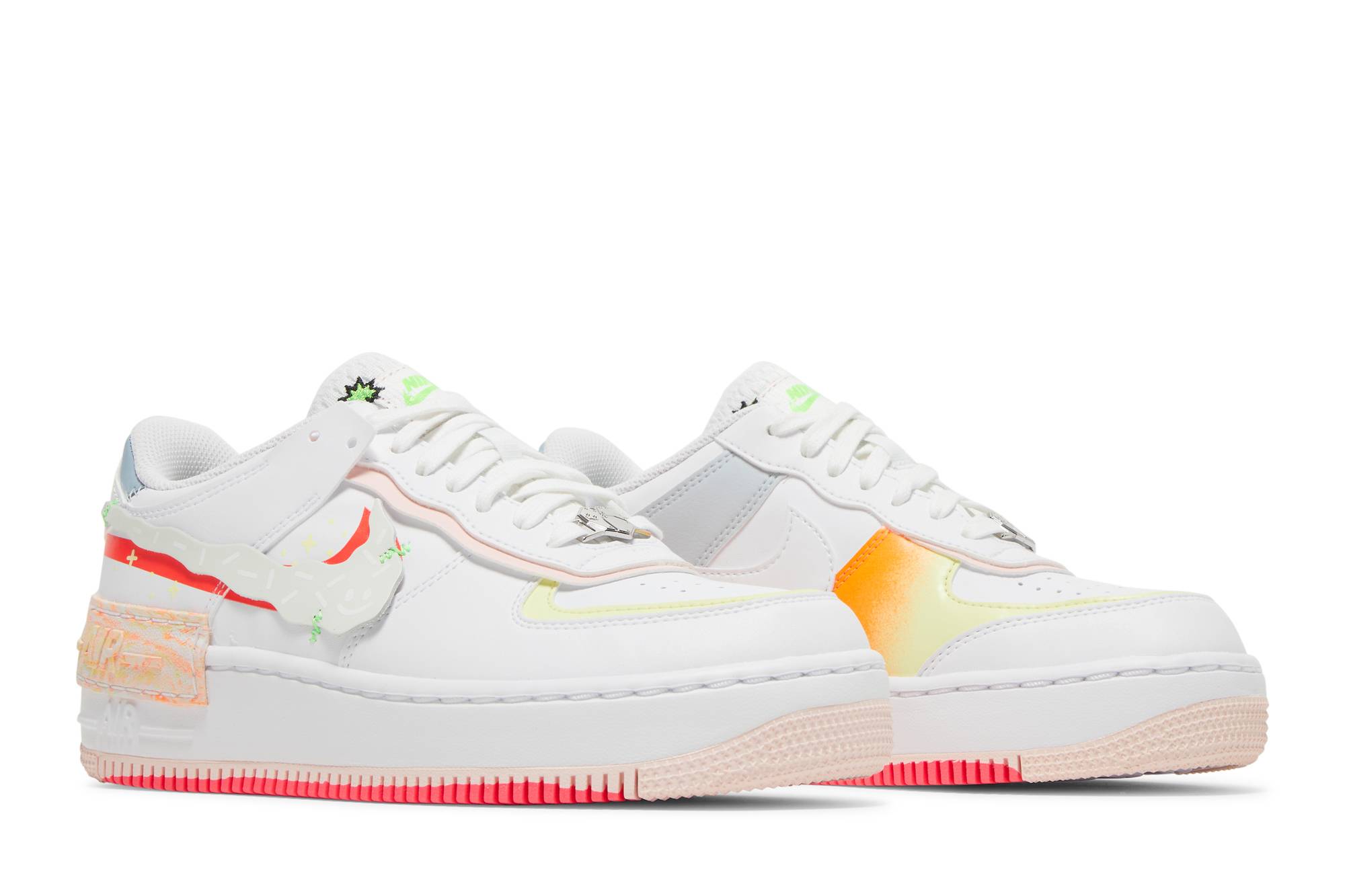 Nike Air Force 1 Low ‘Shadow White Pink Orange’ DV1364-111 Domahi store