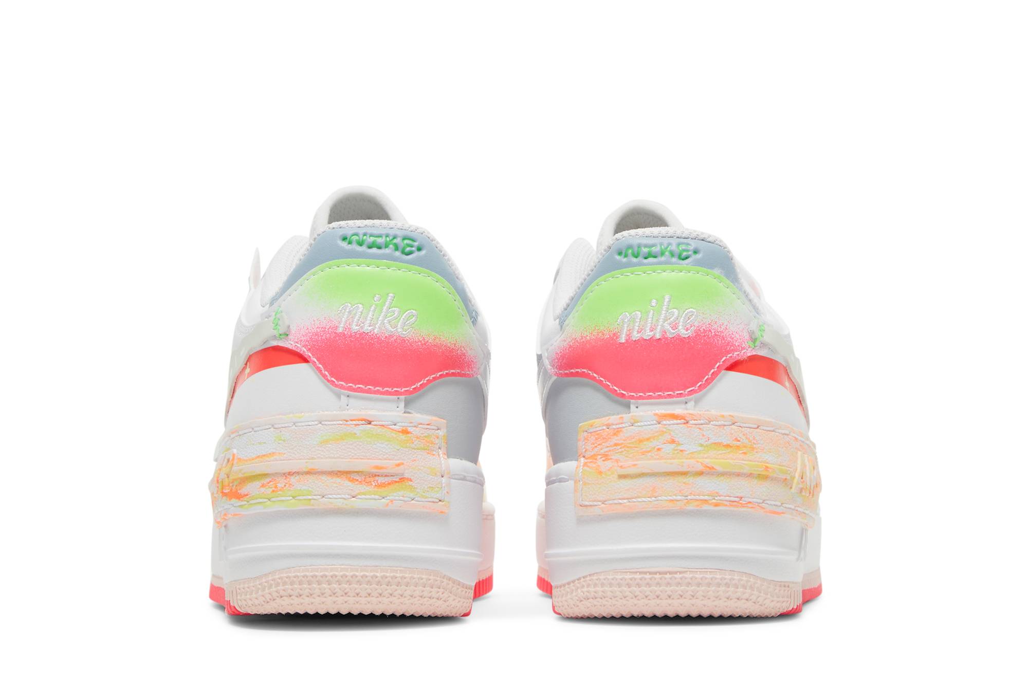 Nike Air Force 1 Low ‘Shadow White Pink Orange’ DV1364-111 Domahi store