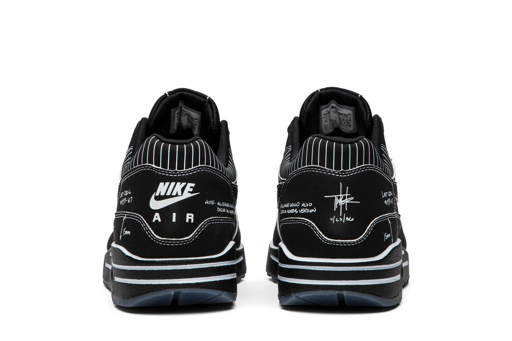 Nike Air Max 1 ‘Tinker Sketch to Shelf – Black Schematic’ CJ4286-001 Domahi store