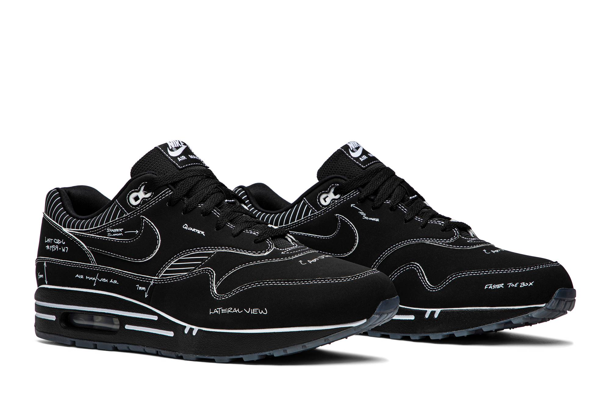 Nike Air Max 1 ‘Tinker Sketch to Shelf – Black Schematic’ CJ4286-001 Domahi store