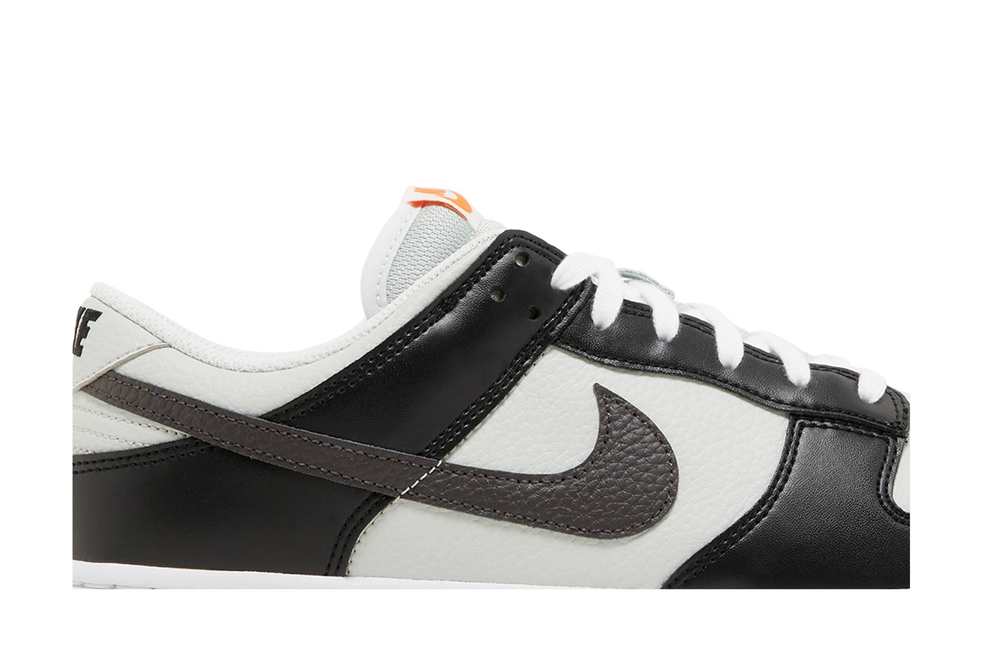 Nike Dunk Low ‘Grey Black Orange Mini Swoosh’ FN7808-001 Domahi Store