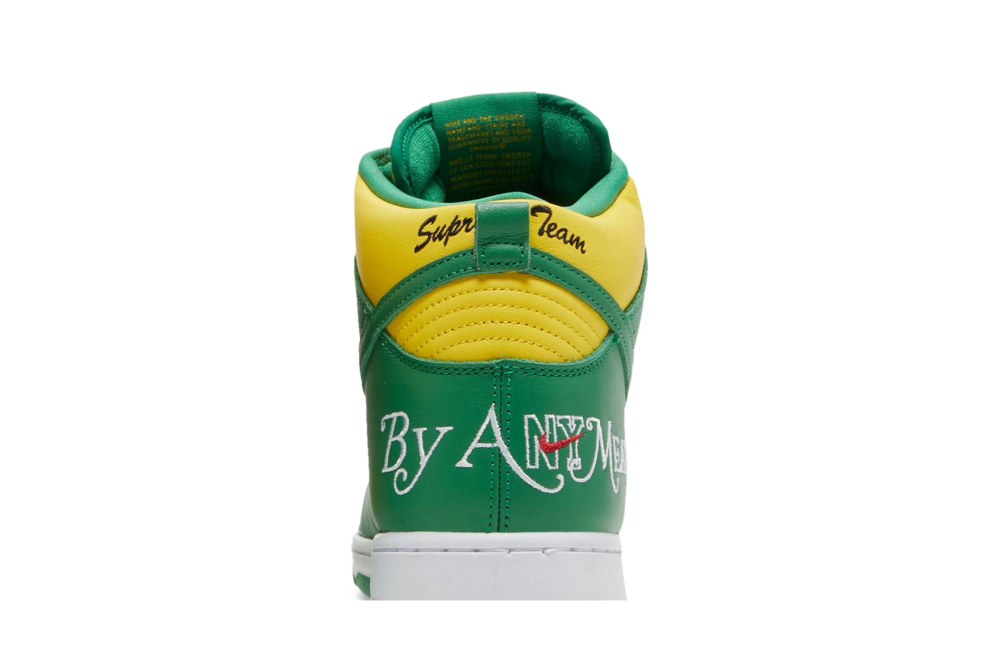 Nike SB Dunk Highx Supreme ‘By Any Means Brazil’ DN3741-700 Domahi store