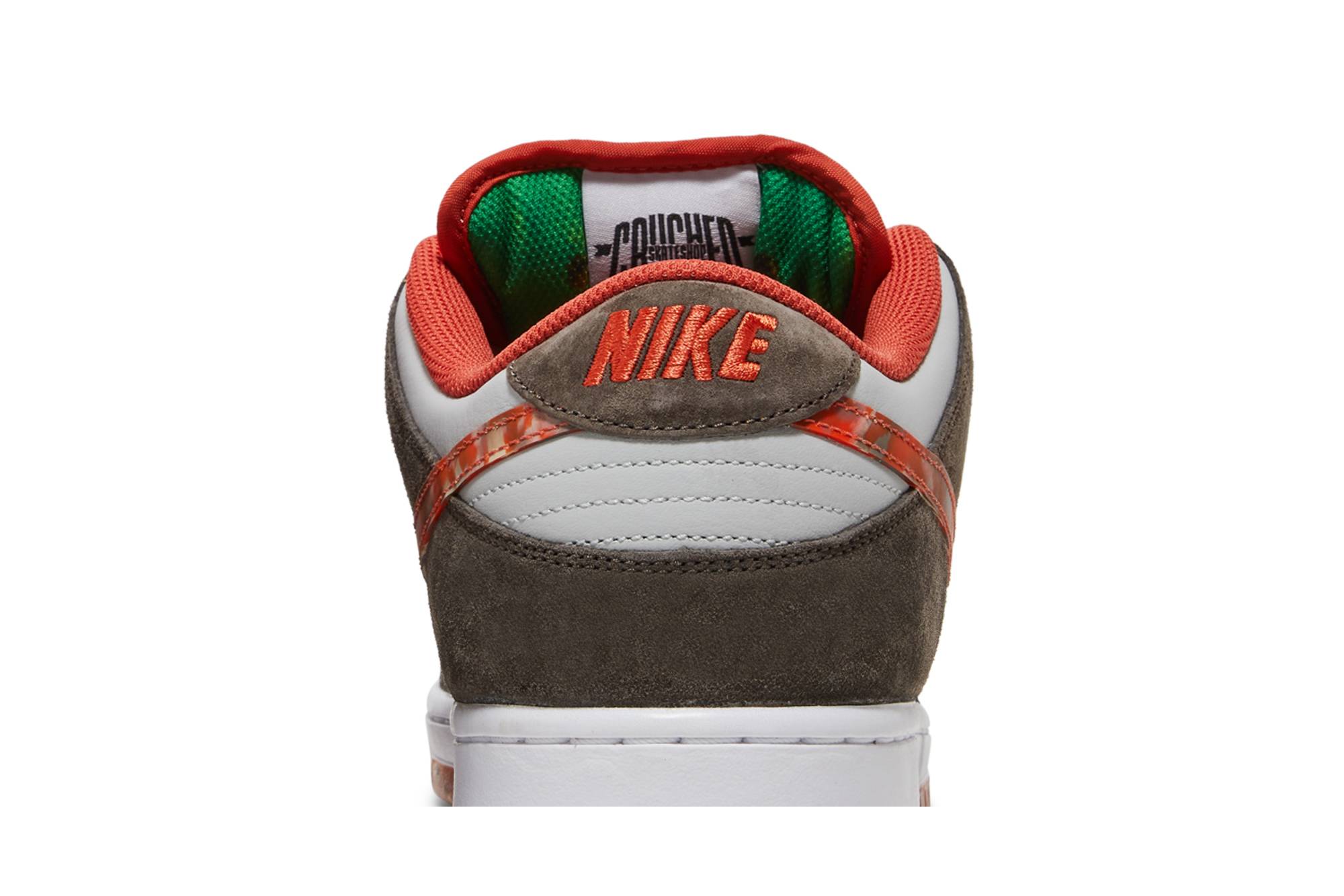 Nike SB Dunk Low x Crushed Skate Shop ‘Olive Grey/Mantra Orange’ DH7782-001 Domahi store