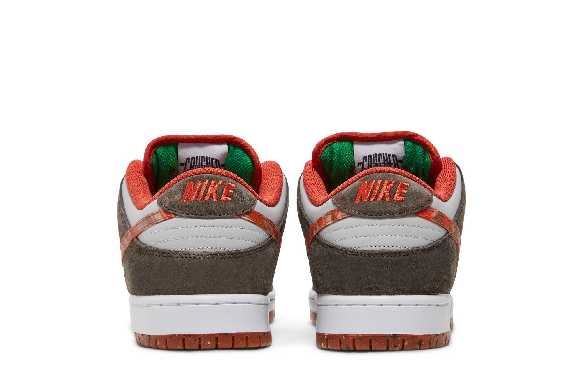 Nike SB Dunk Low x Crushed Skate Shop ‘Olive Grey/Mantra Orange’ DH7782-001 Domahi store