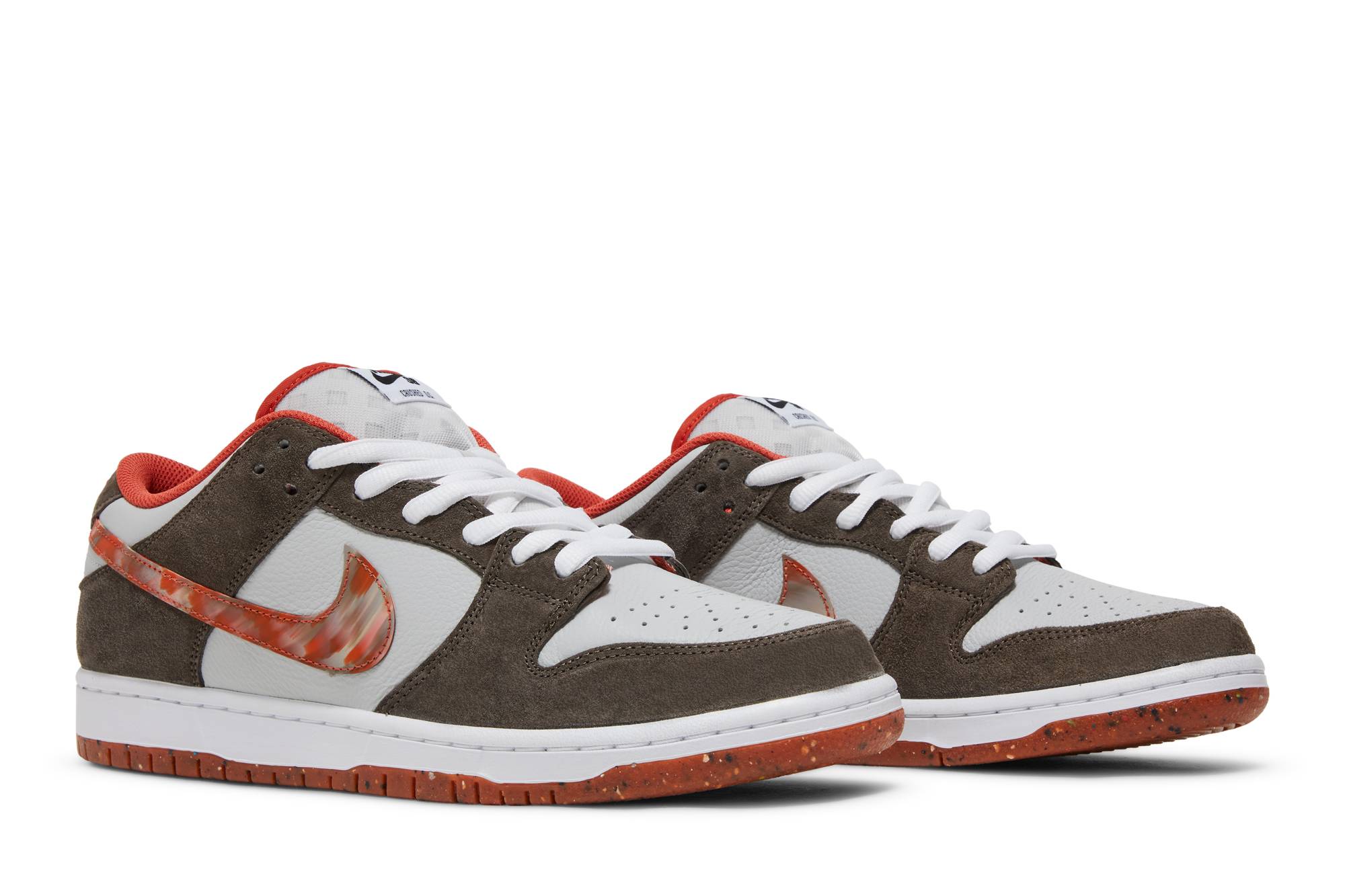 Nike SB Dunk Low x Crushed Skate Shop ‘Olive Grey/Mantra Orange’ DH7782-001 Domahi store