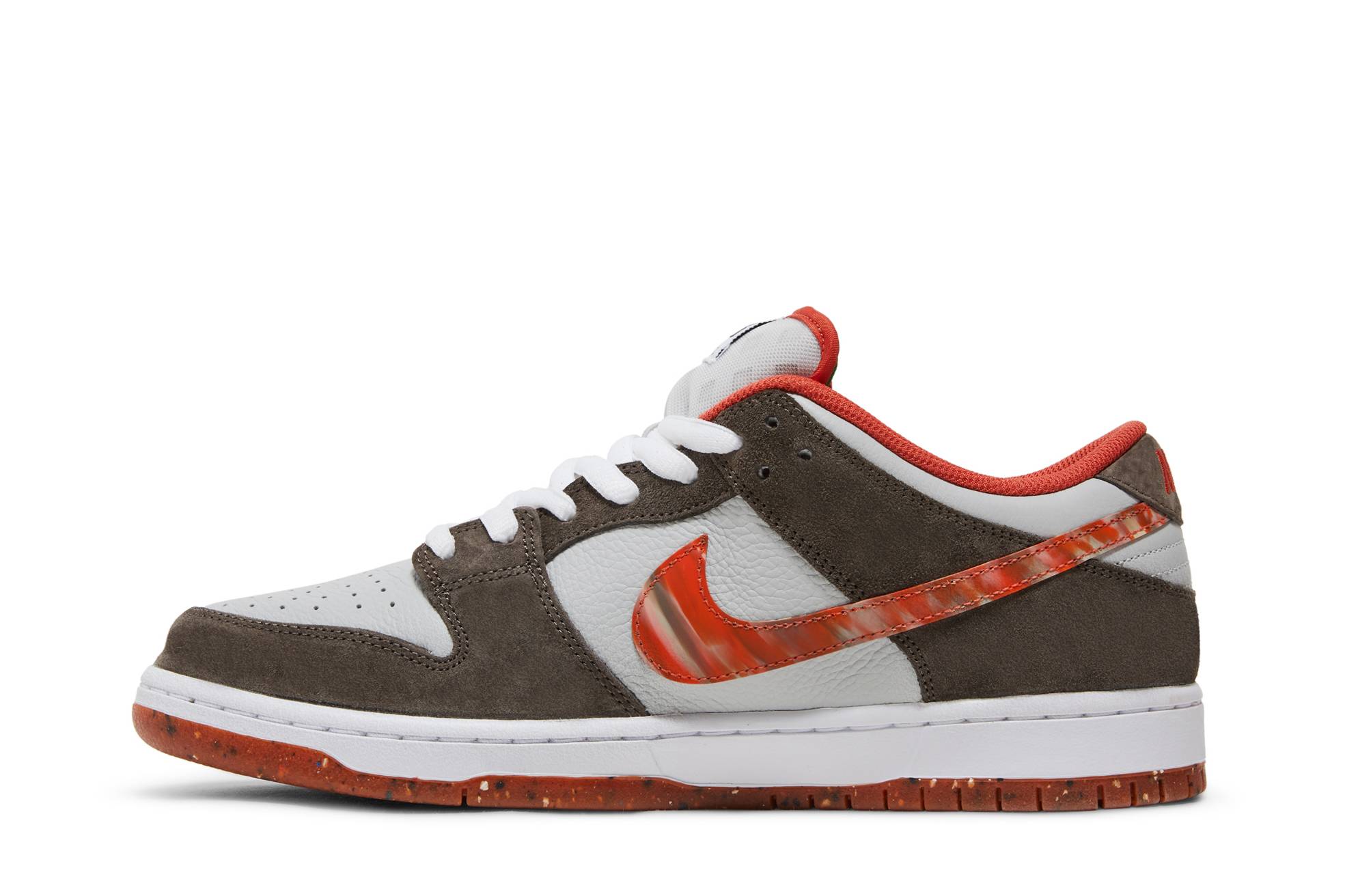 Nike SB Dunk Low x Crushed Skate Shop ‘Olive Grey/Mantra Orange’ DH7782-001 Domahi store
