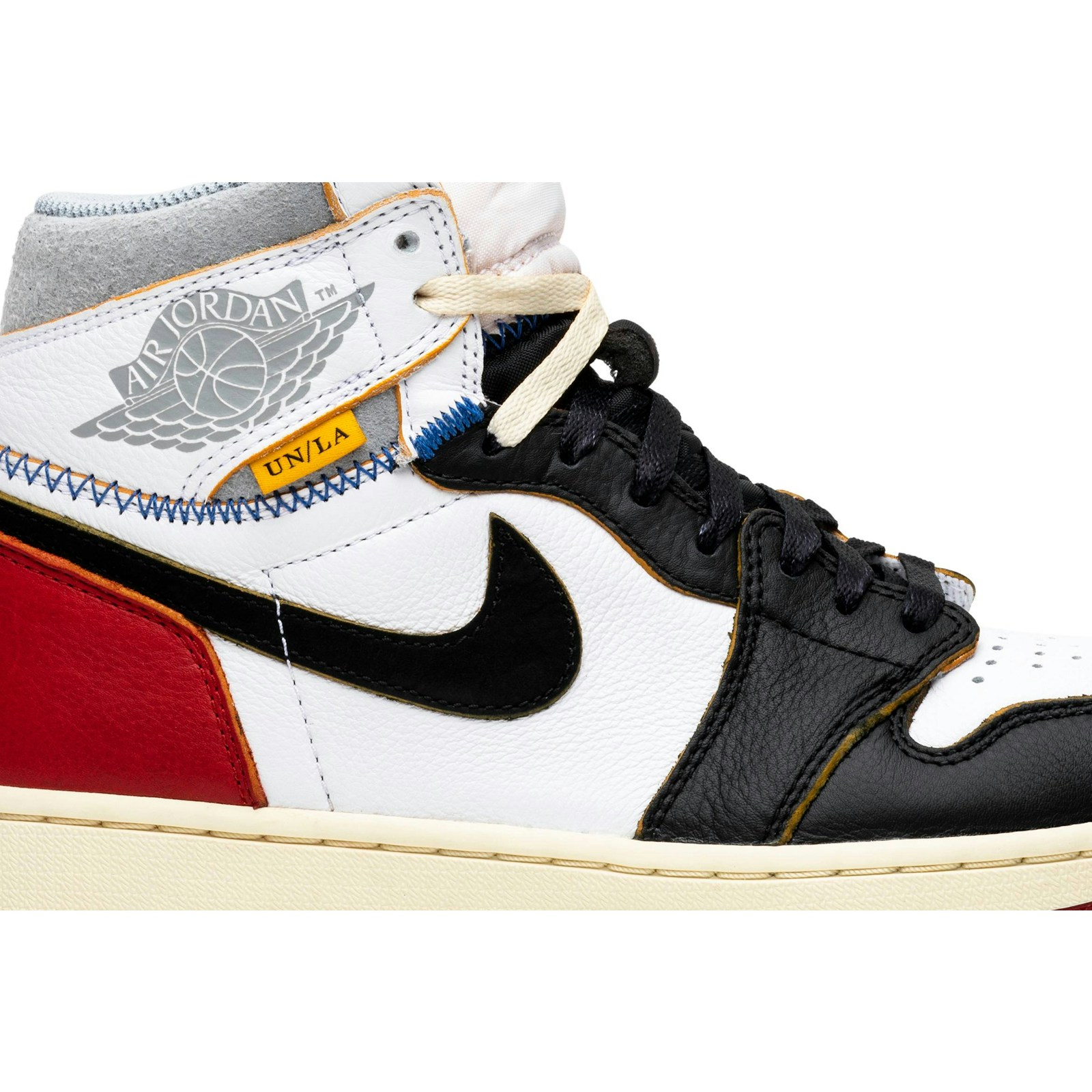 Union LA x Air Jordan 1 Retro High NRG ‘Black Toe’ BV1300-106 Domahi store