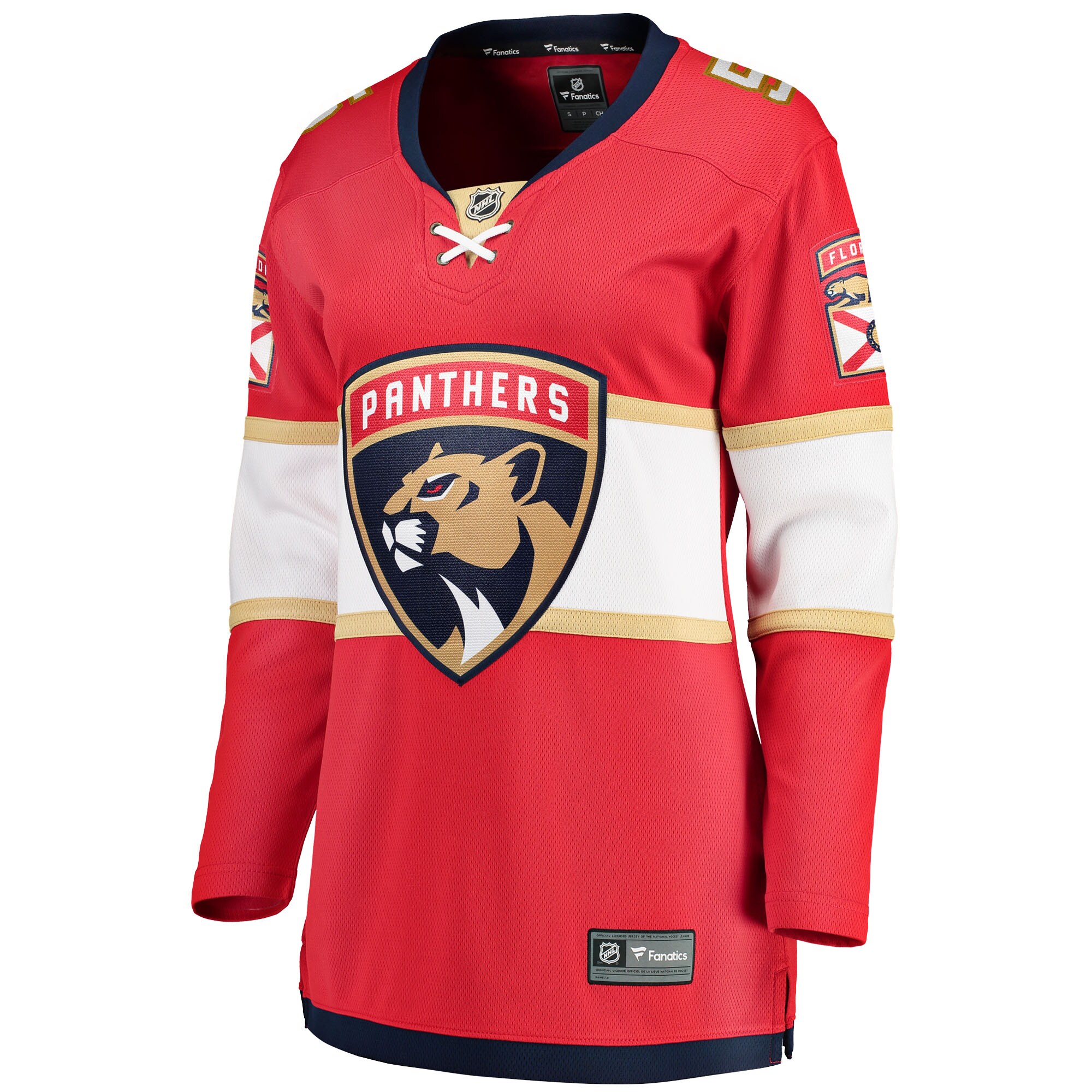 Aaron Ekblad Florida Panthers Fanatics Women’s Home Team Breakaway Player Jersey – Red Clowdercats