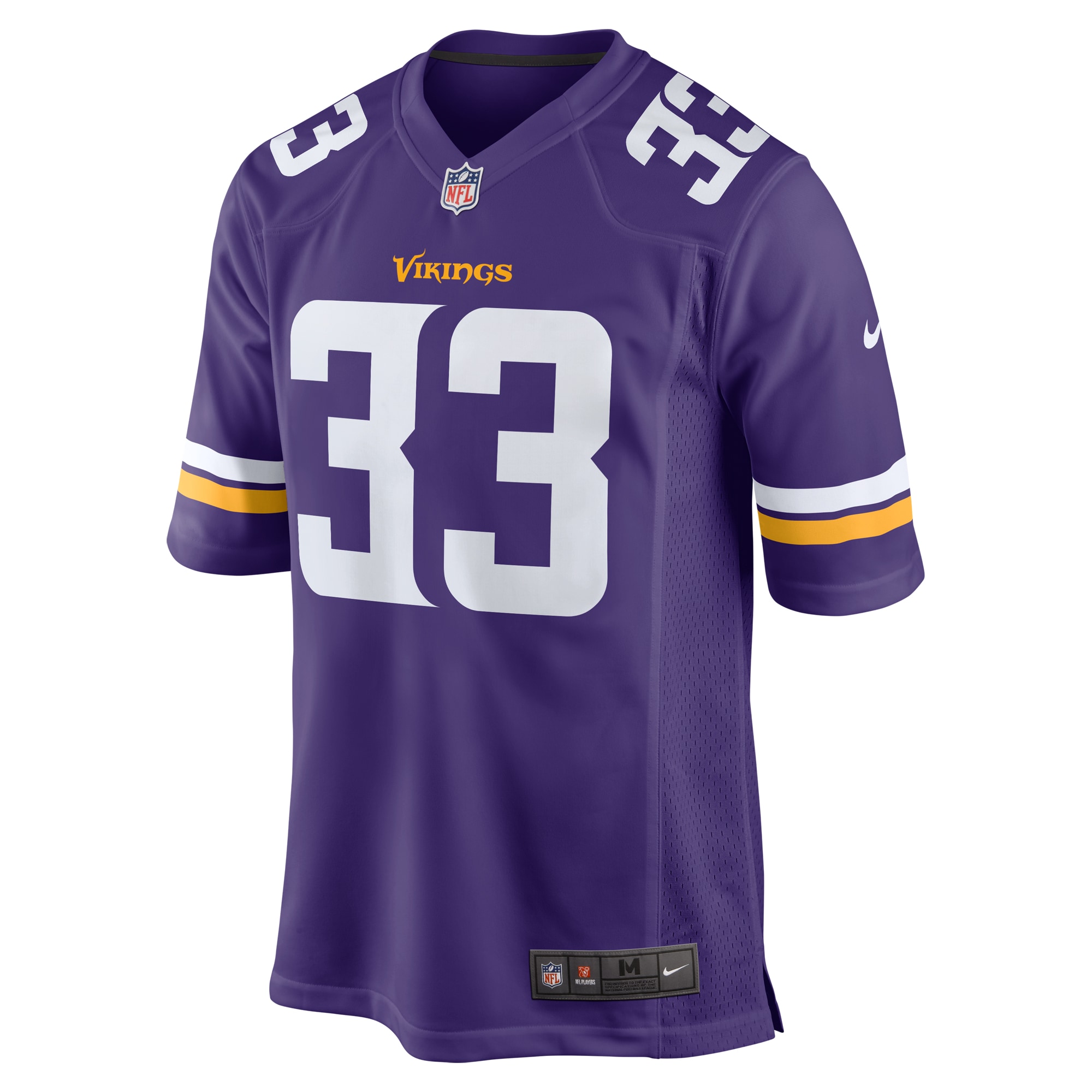 Aaron Jones Minnesota Vikings Nike Game Player Jersey – Purple Clowdercats