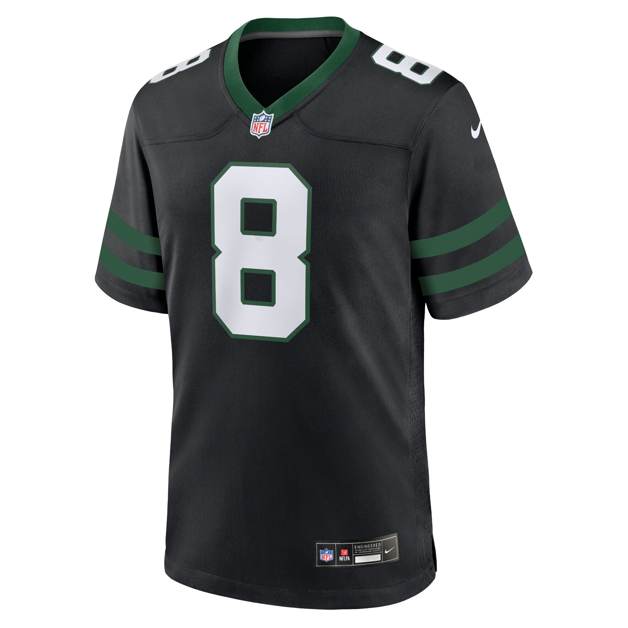 Aaron Rodgers New York Jets Nike Alternate Game Jersey – Legacy Black Clowdercats