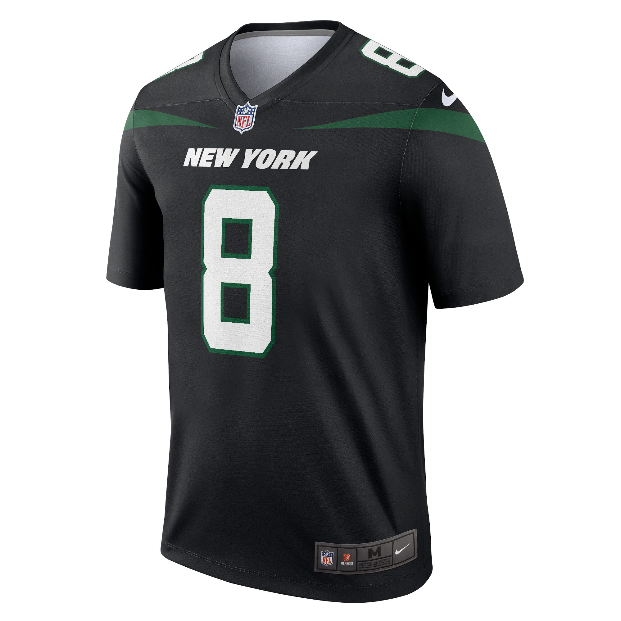 Aaron Rodgers New York Jets Nike Alternate Legend Player Performance Top – Black Clowdercats