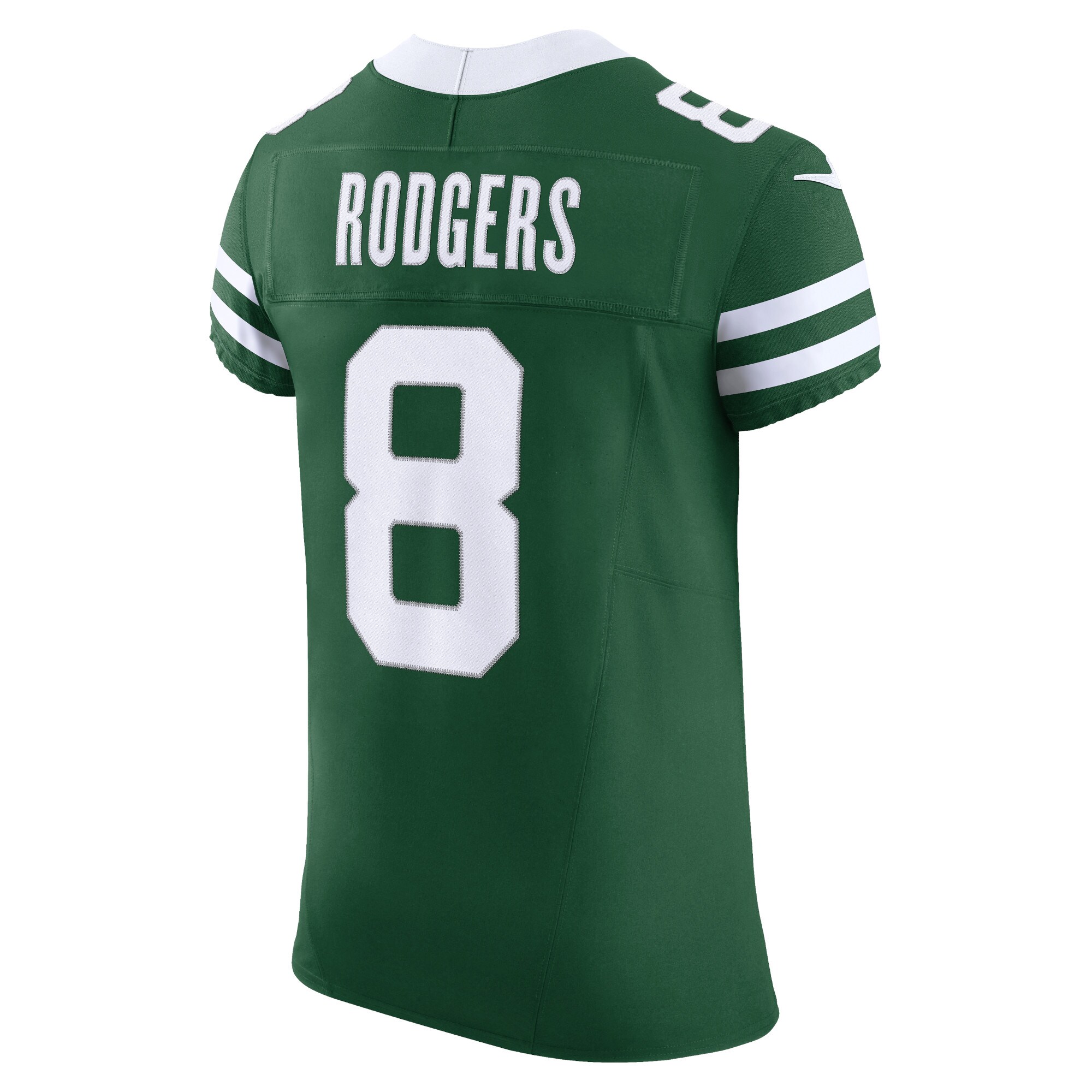 Aaron Rodgers New York Jets Nike Vapor F.U.S.E. Elite Jersey – Green Clowdercats